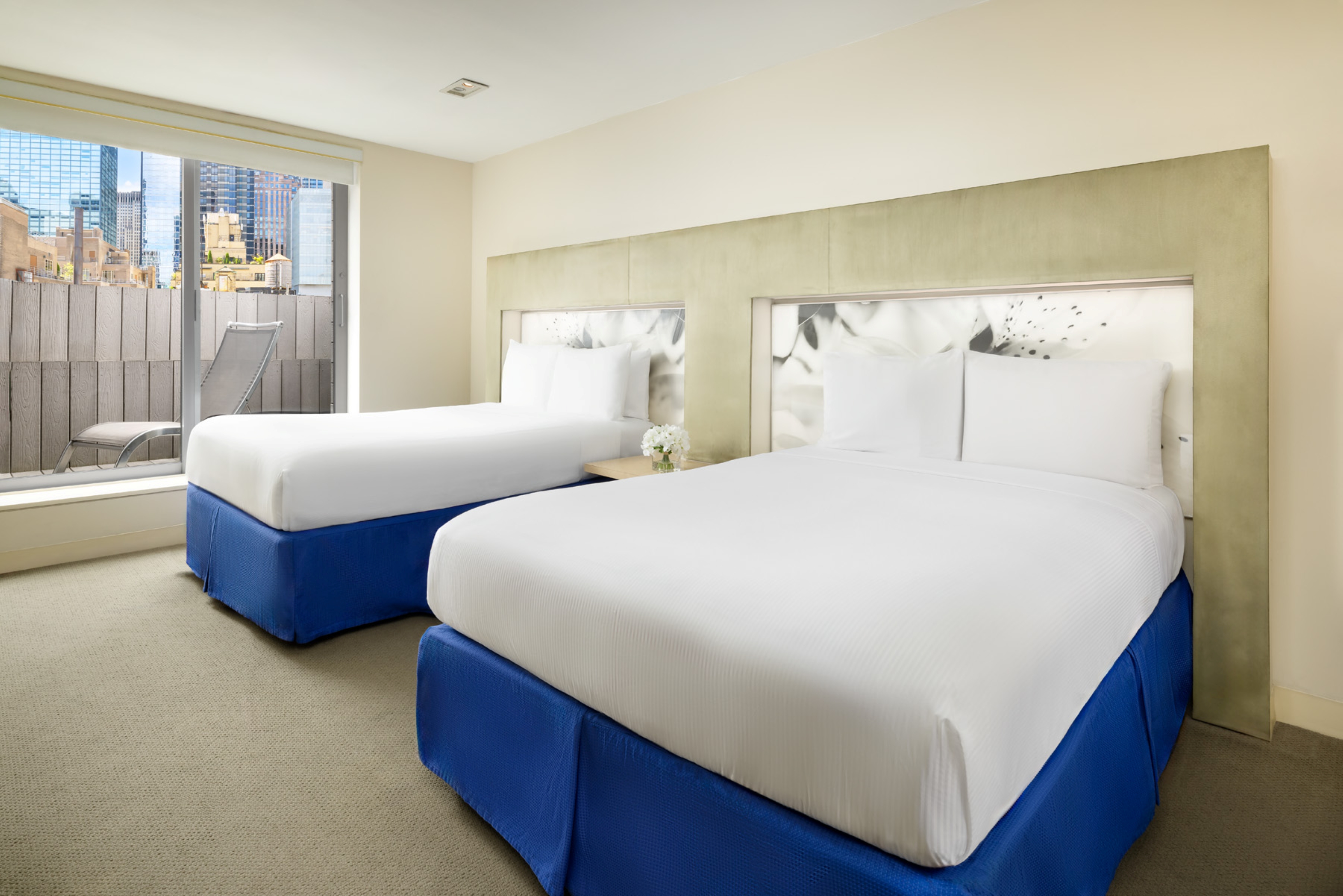 غرفة بسريرين مزدوجين، The Shoreham Hotel 2/4