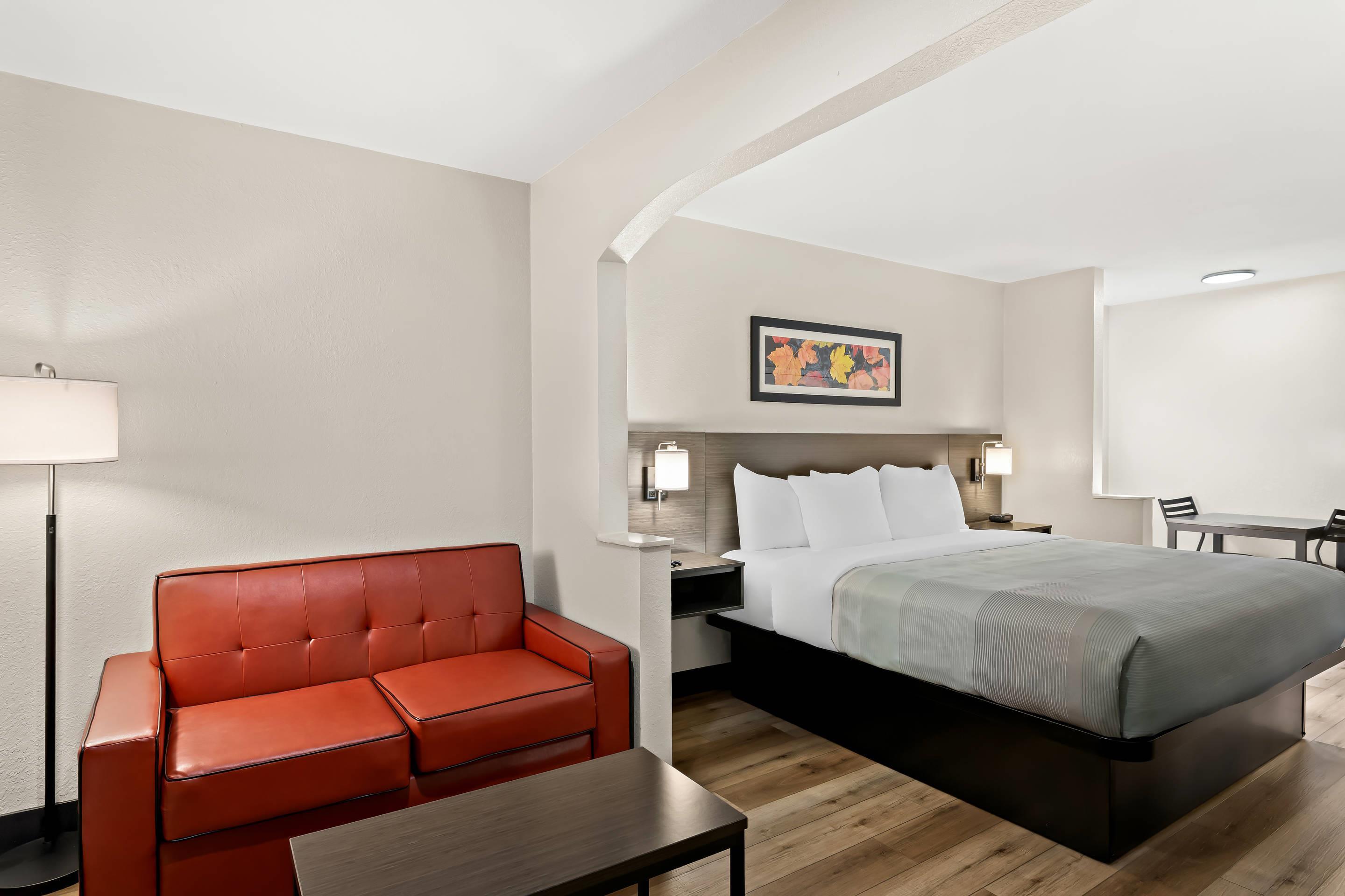 Efficiency, Suite, King Bed