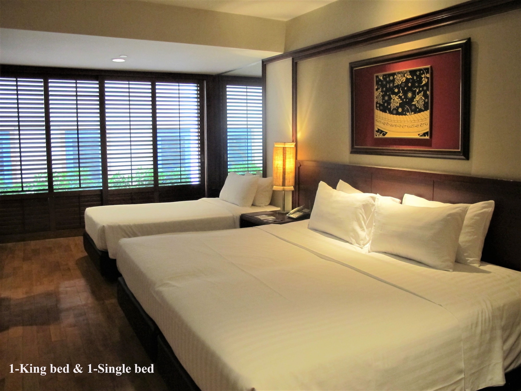 1 Bedroom Executive Triple Bed