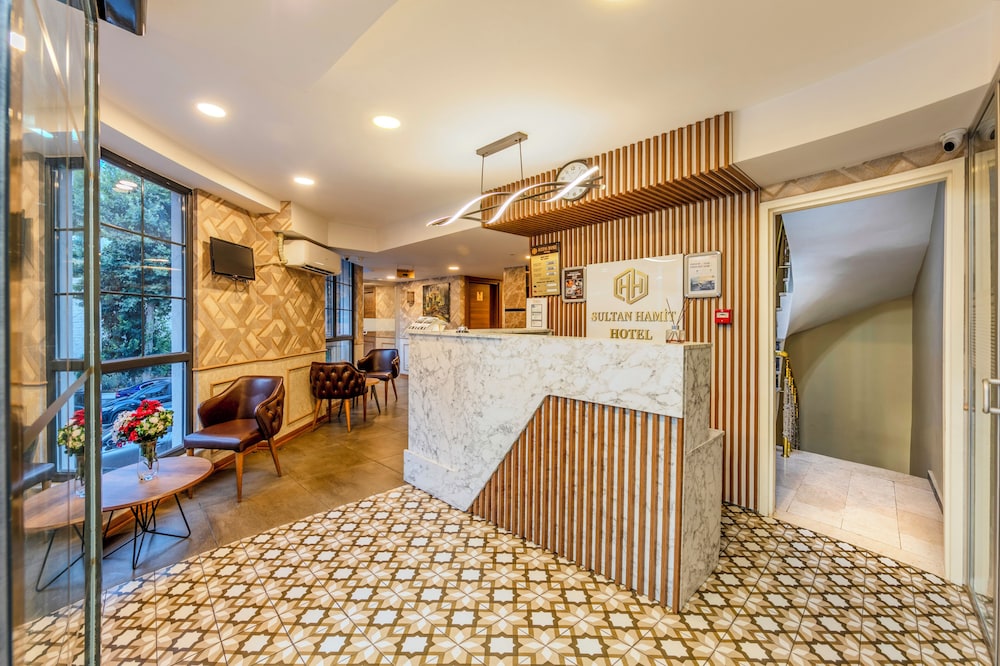 Lobby at Sultan Hamit Hotel, ISTANBUL