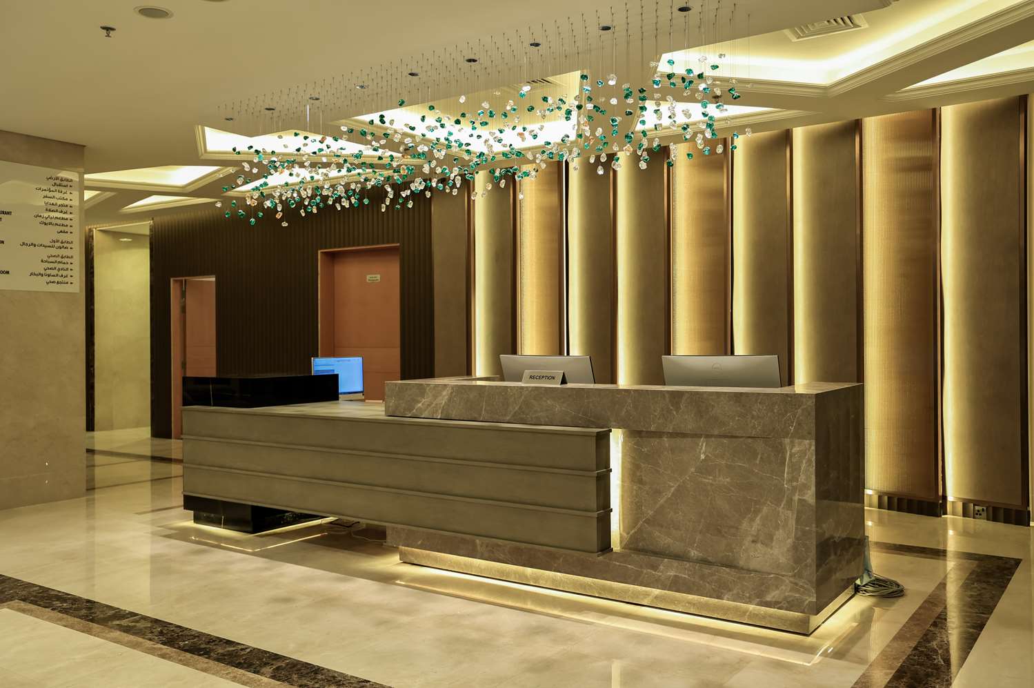 Lobby at Best Western Premier M Four Hotel, DUBAI
