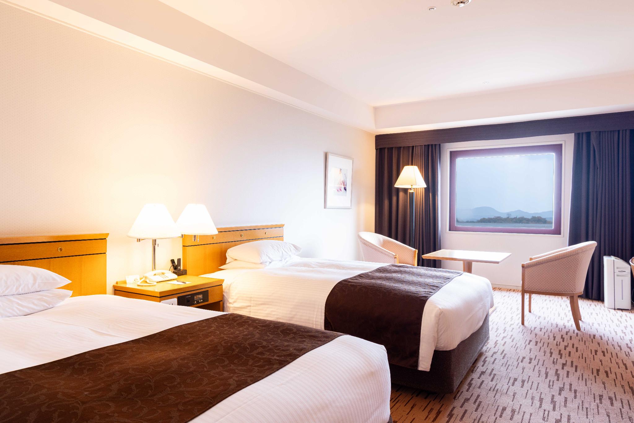 Semi Room, Deluxe, 2 Semi Double Beds, Airport View