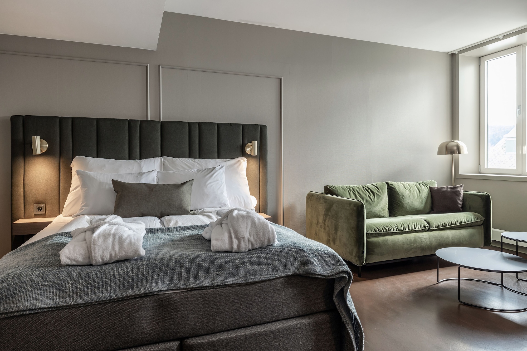 غرفة سوبيريور بسريرين منفصلين، Home Hotel Bryggen 8/10
