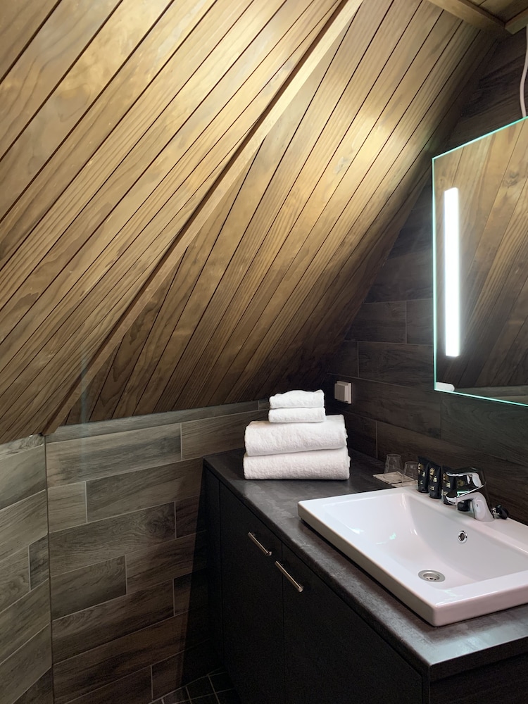 Aurora, Log, Cabin, Double Bed