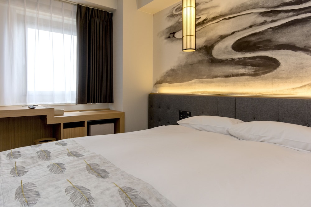 غرفة بسرير كوين في المبنى الرئيسي، Hotel Global View Kushiro 2/6