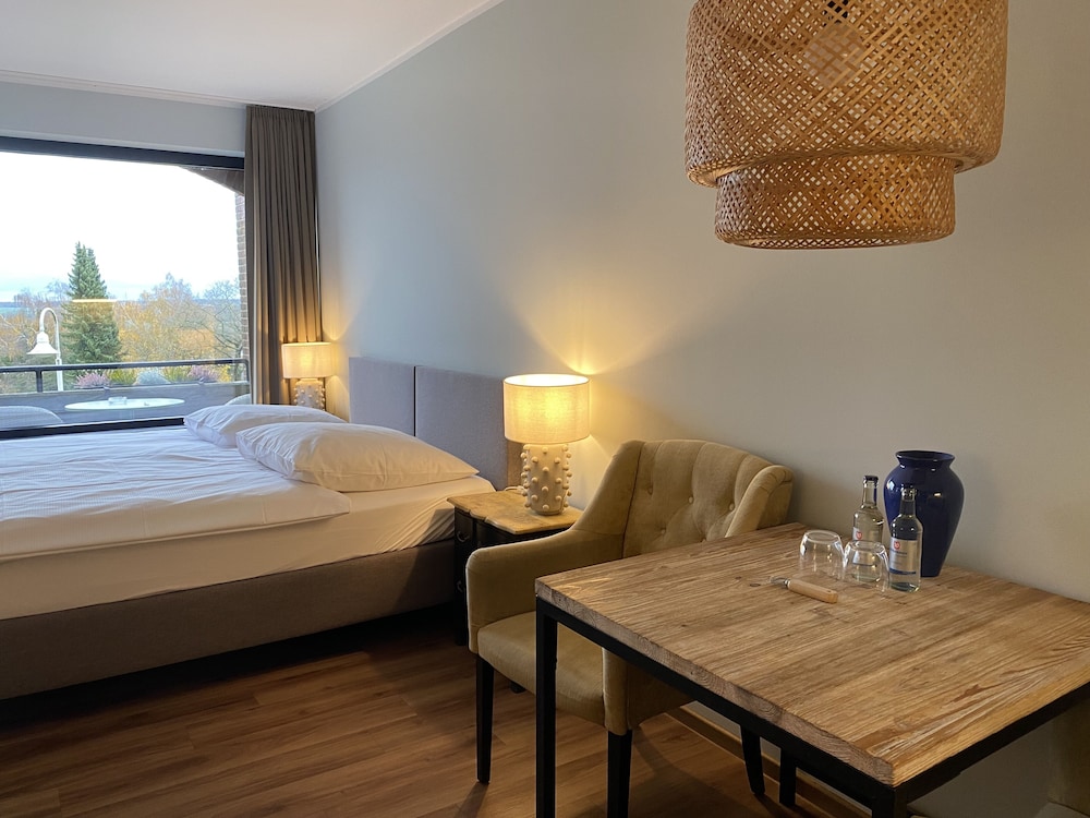 غرفة مفردة بسريرين منفصلين، Das Hotel Ostseeblick 3/8