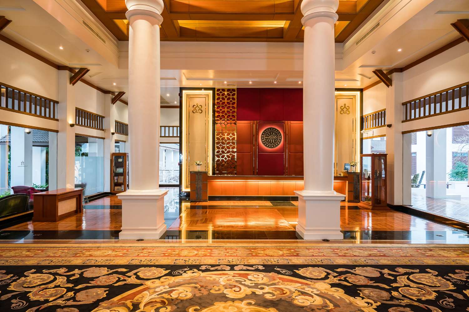 Lobby at Tawa Ravadee Resort, WorldHotels Distinctive, SI MAHA PHOT