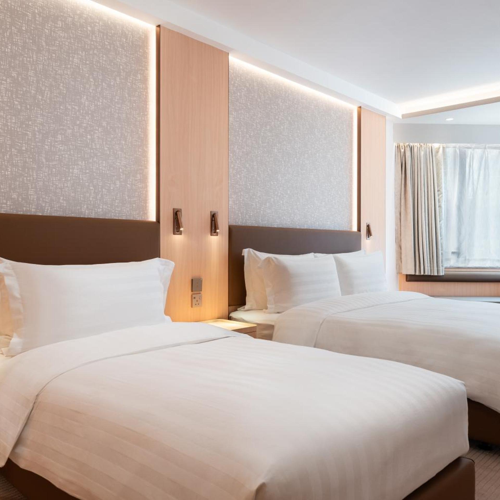 Renovated, Deluxe, 1 Double and 1 Single Bed