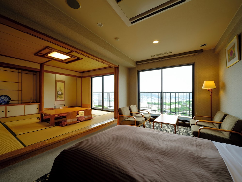 Deluxe, Twin Beds, 4 Futon Beds, Harbour View, Outdoor Bath, Annex