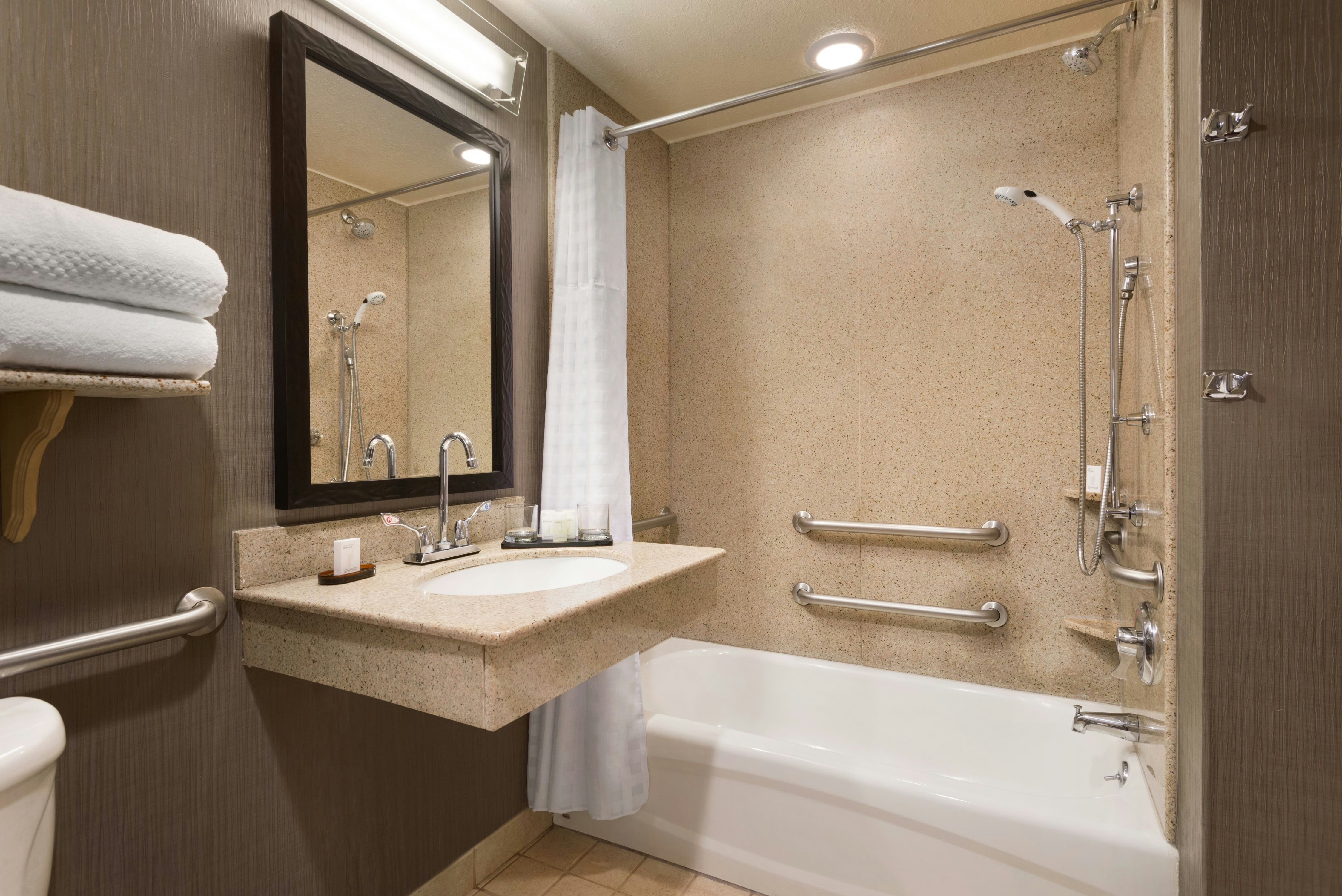 جناح بسريرين مزدوجين لذوي الإعاقة، Embassy Suites by Hilton Franklin Cool Springs 3/3