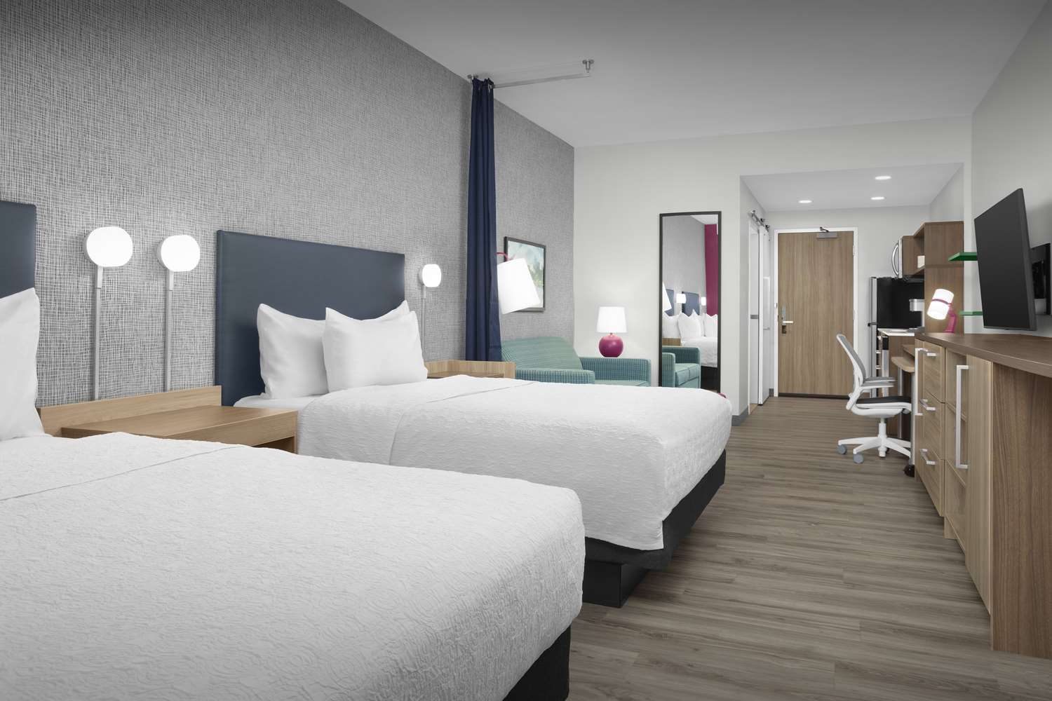 STUDIO, SUITE, 2 QUEEN BEDS, ACCESSIBLE