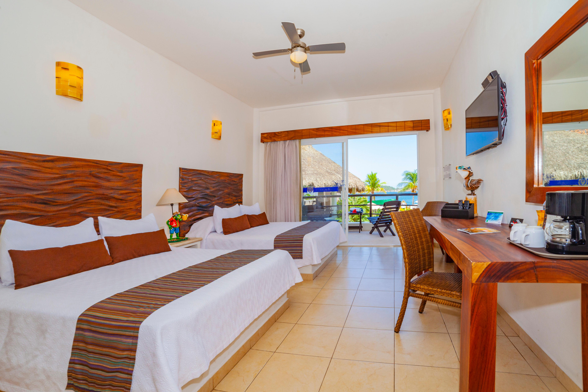 Standard, Double Bed, Sea View