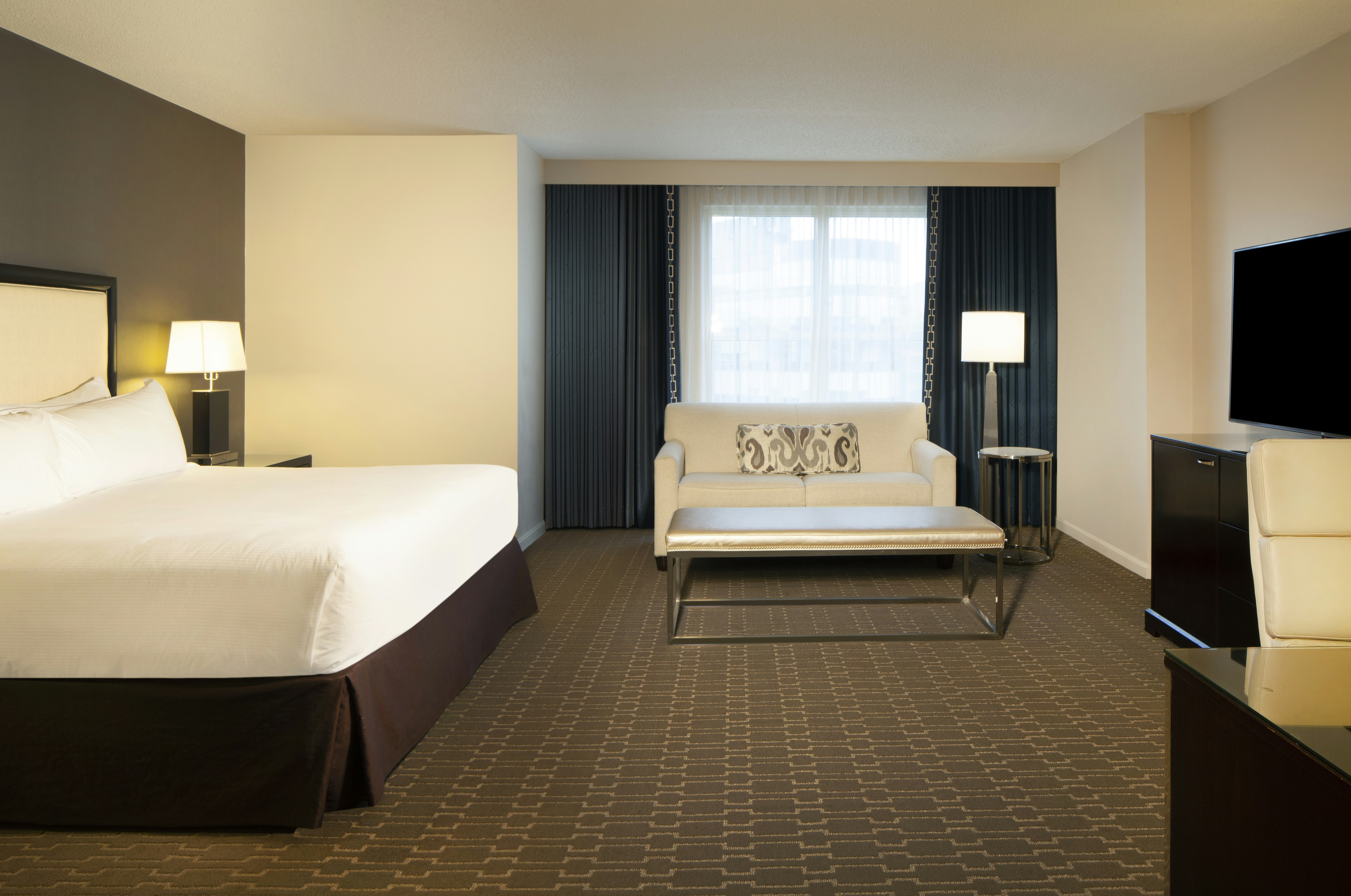 ROOM, KING BED, SOFA