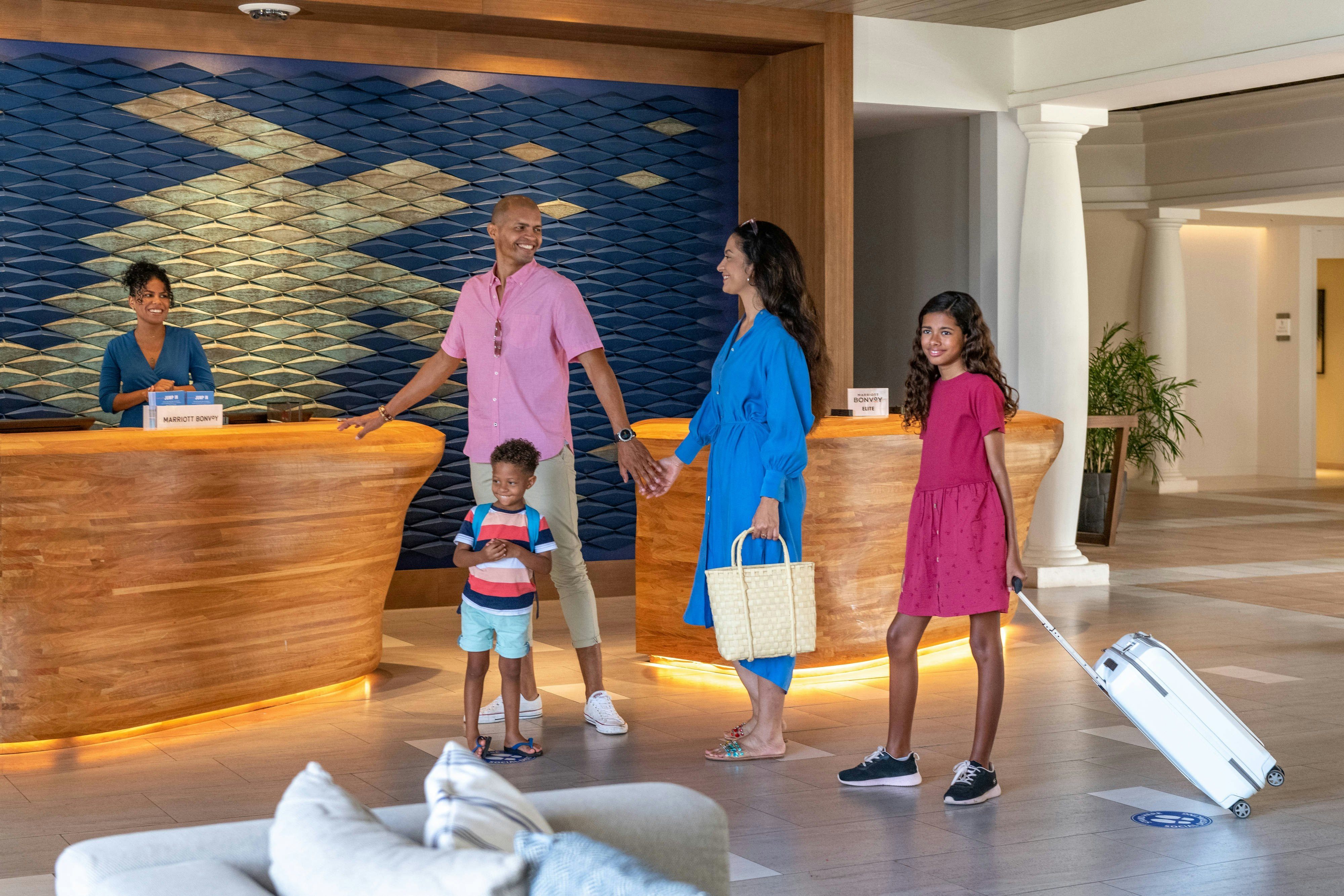 Lobby at Curacao Marriott Beach Resort, WILLEMSTAD