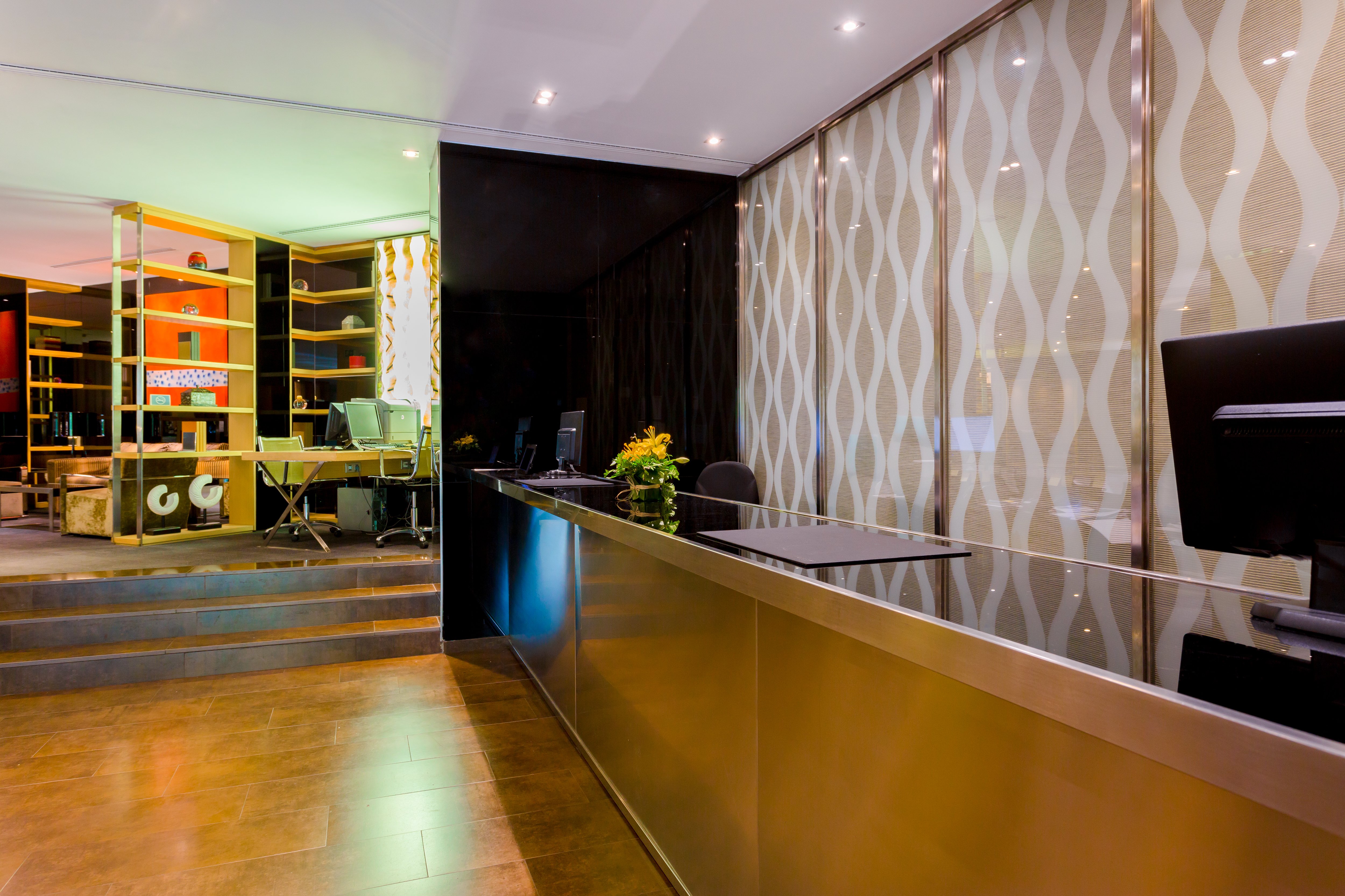 Lobby at Eurostars Monte Real, MADRID