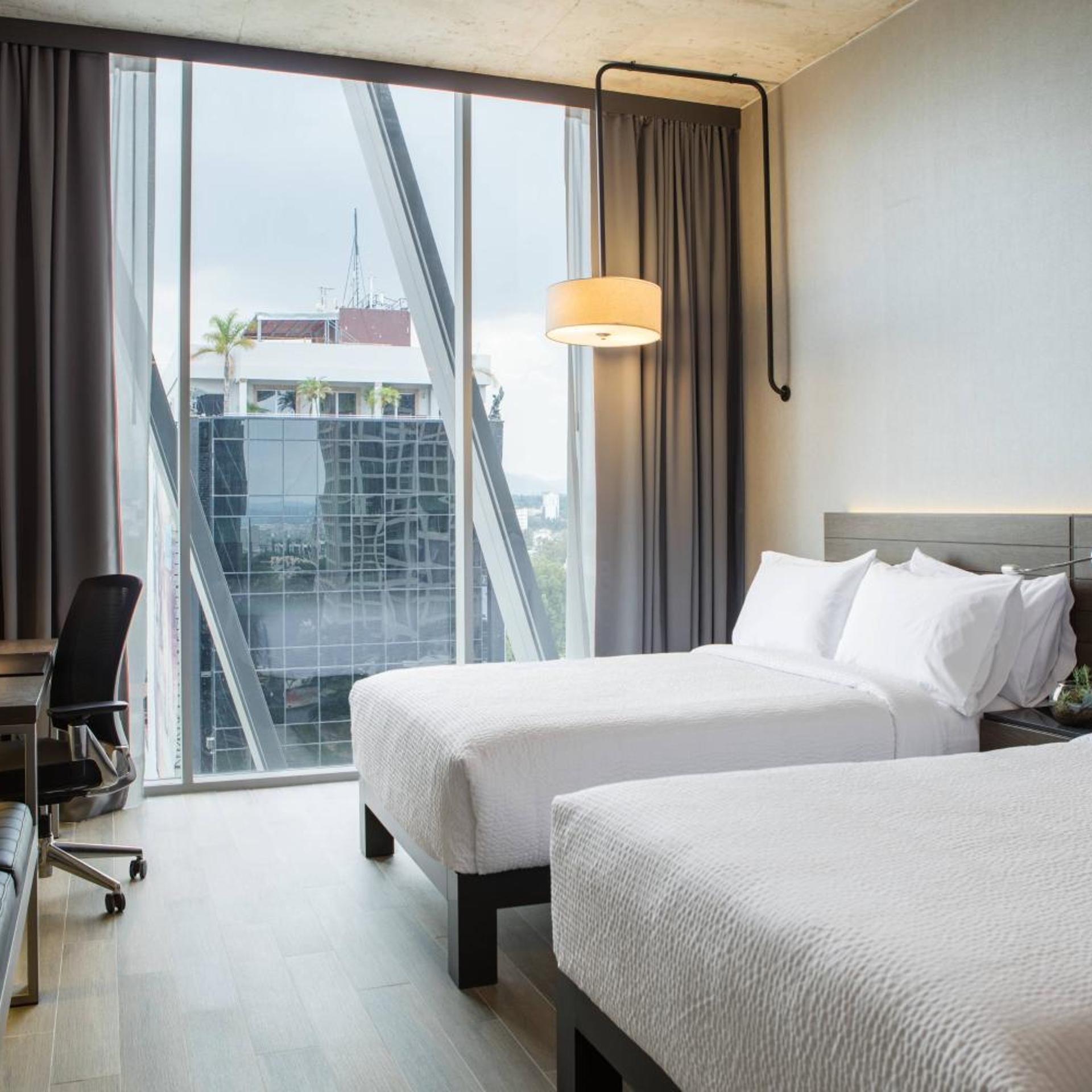 غرفة بسريرين مزدوجين، AC Hotel Guadalajara, Mexico 6/8