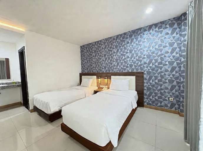 غرفة ديلوكس بسريرين منفصلين للمدخنين، Hotel 88 Batulicin by WH 2/4