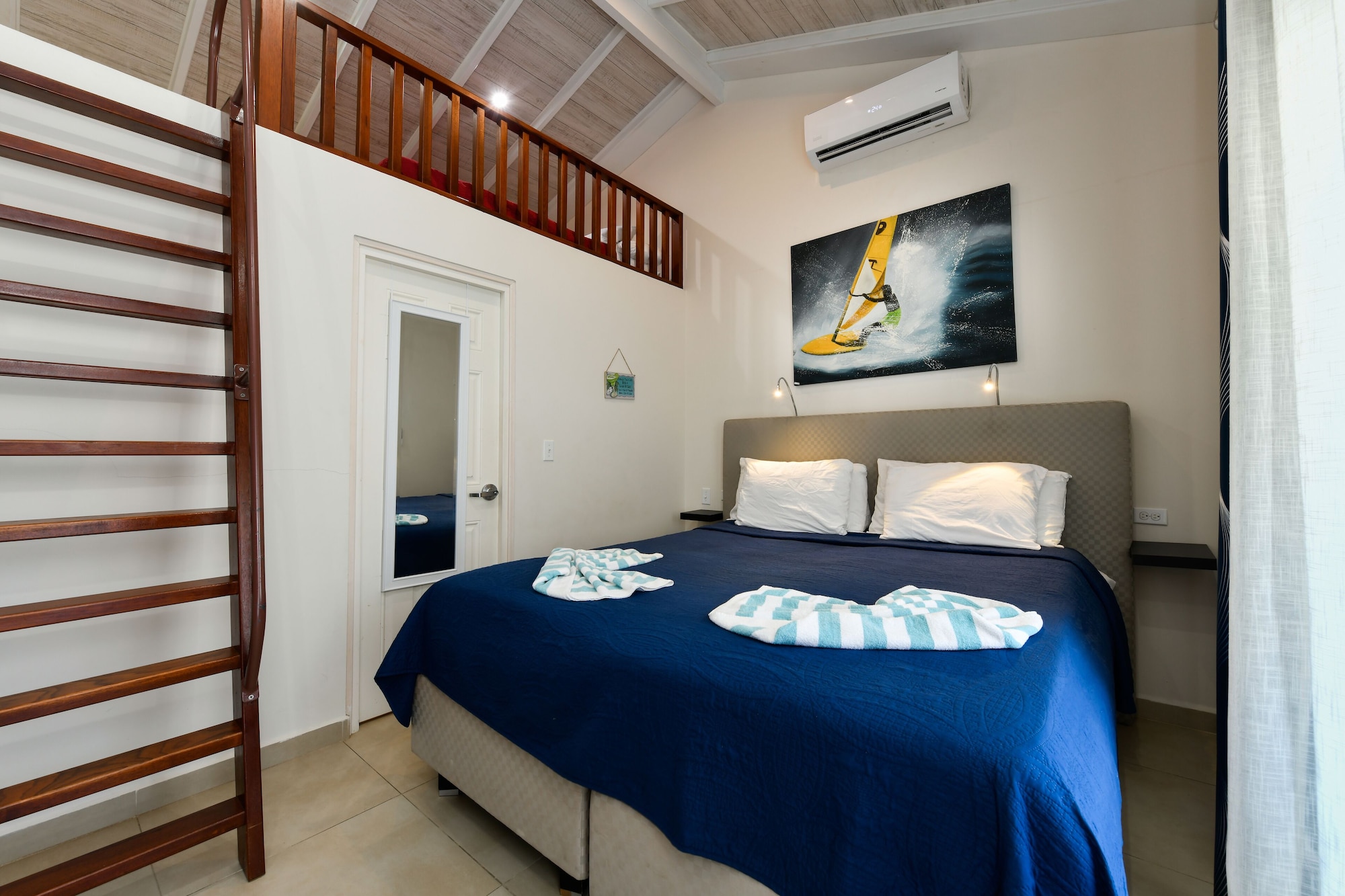 Loft, Suite, King Bed, Murphy Bed, Pool Side