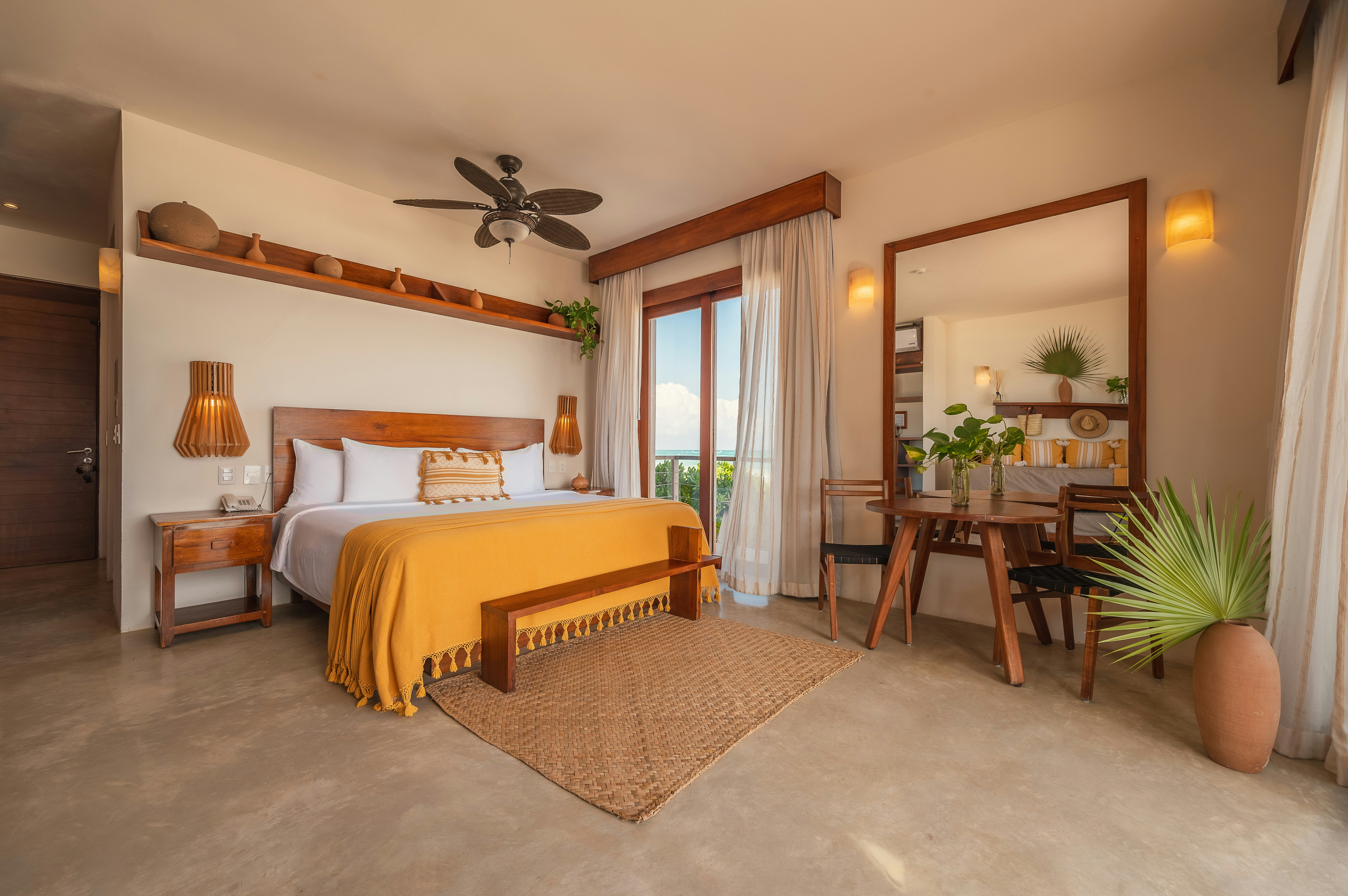 Beach Front Ground level suite with plunge pool
