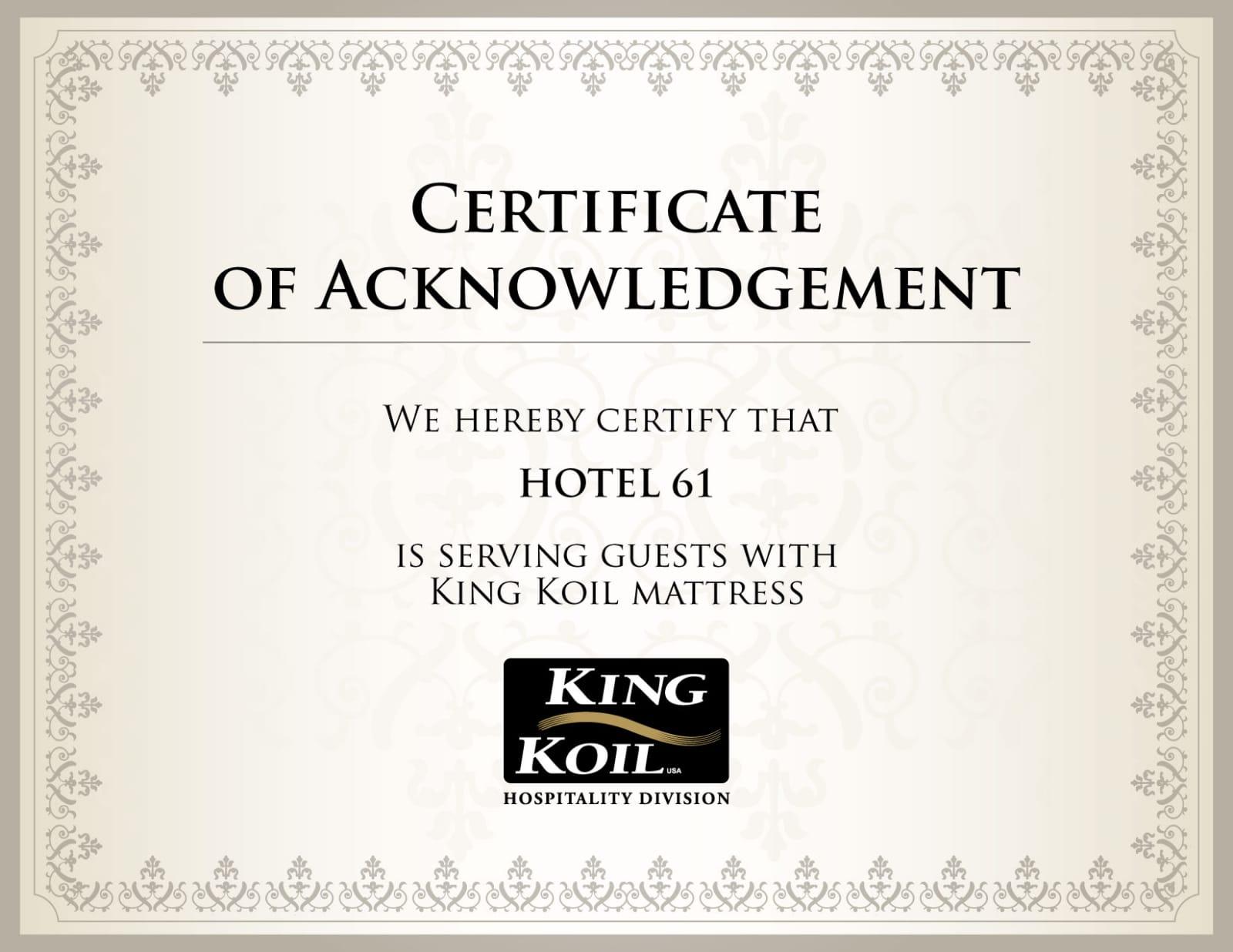 Hotel 61 19/20