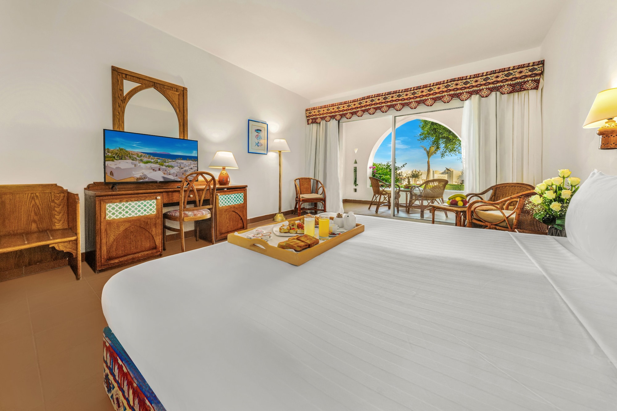 SULTAN QUEEN - Pool View & Panoramic Sea View، TOP Domina Coral Bay Resort 2/2