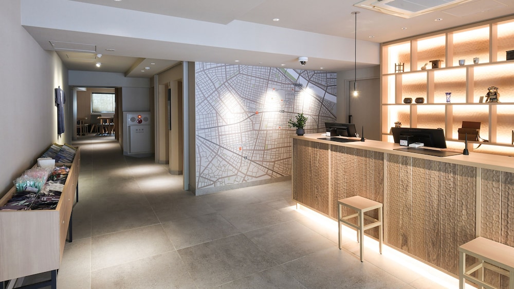 Lobby at Vessel Inn Asakusa Tsukuba Express, TOKYO