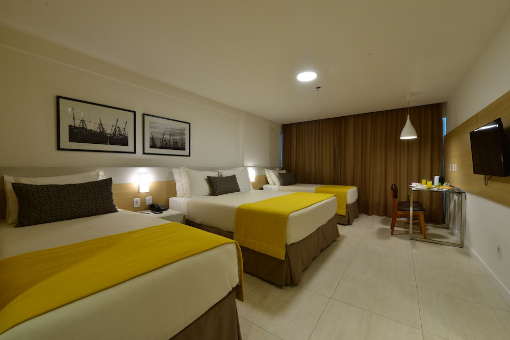 Room, Quadruple, Lateral Side Sea View