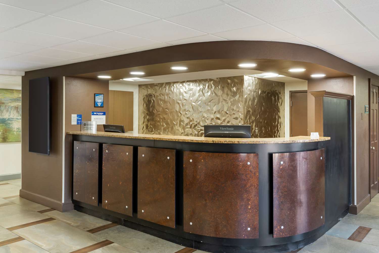 Lobby at Best Western Plus Executive Hotel, RICHMOND - VA