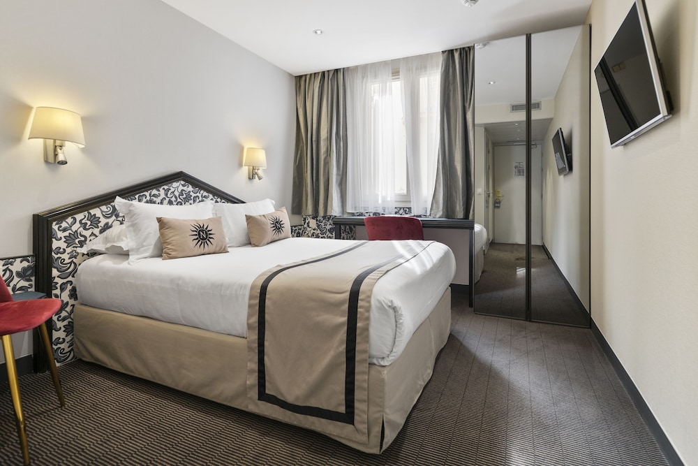 غرفة اقتصادية بسرير مزدوج، Hotel Napoleon Ajaccio 3/6