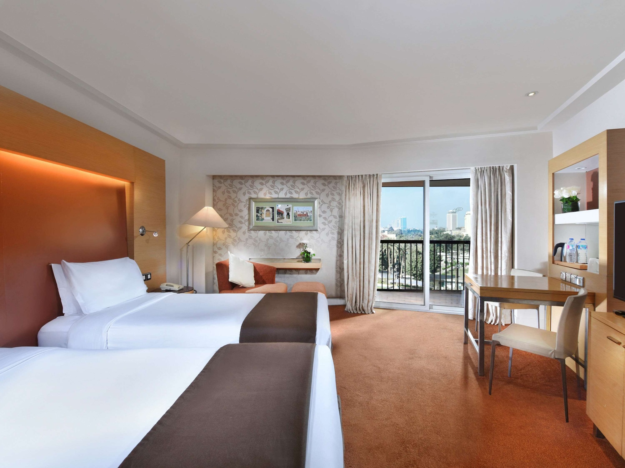 PREMIUM, TWIN BEDS, PARTIAL RIVER VIEW