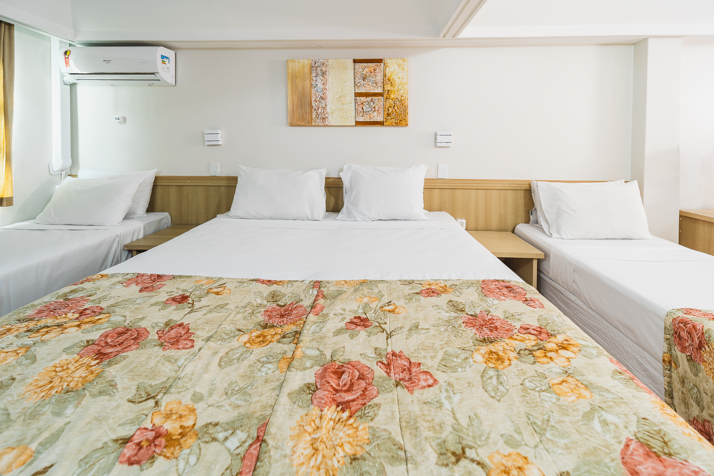 غرفة قياسية ثلاثية، Hotel Golden Park Curitiba by Nacional Inn 4/9