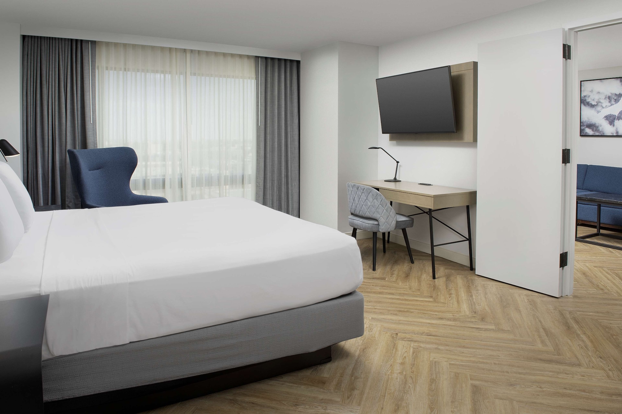 جناح رئاسي بسرير كينج بإطلالة على المدينة، Radisson Blu Hotel Fargo 2/5