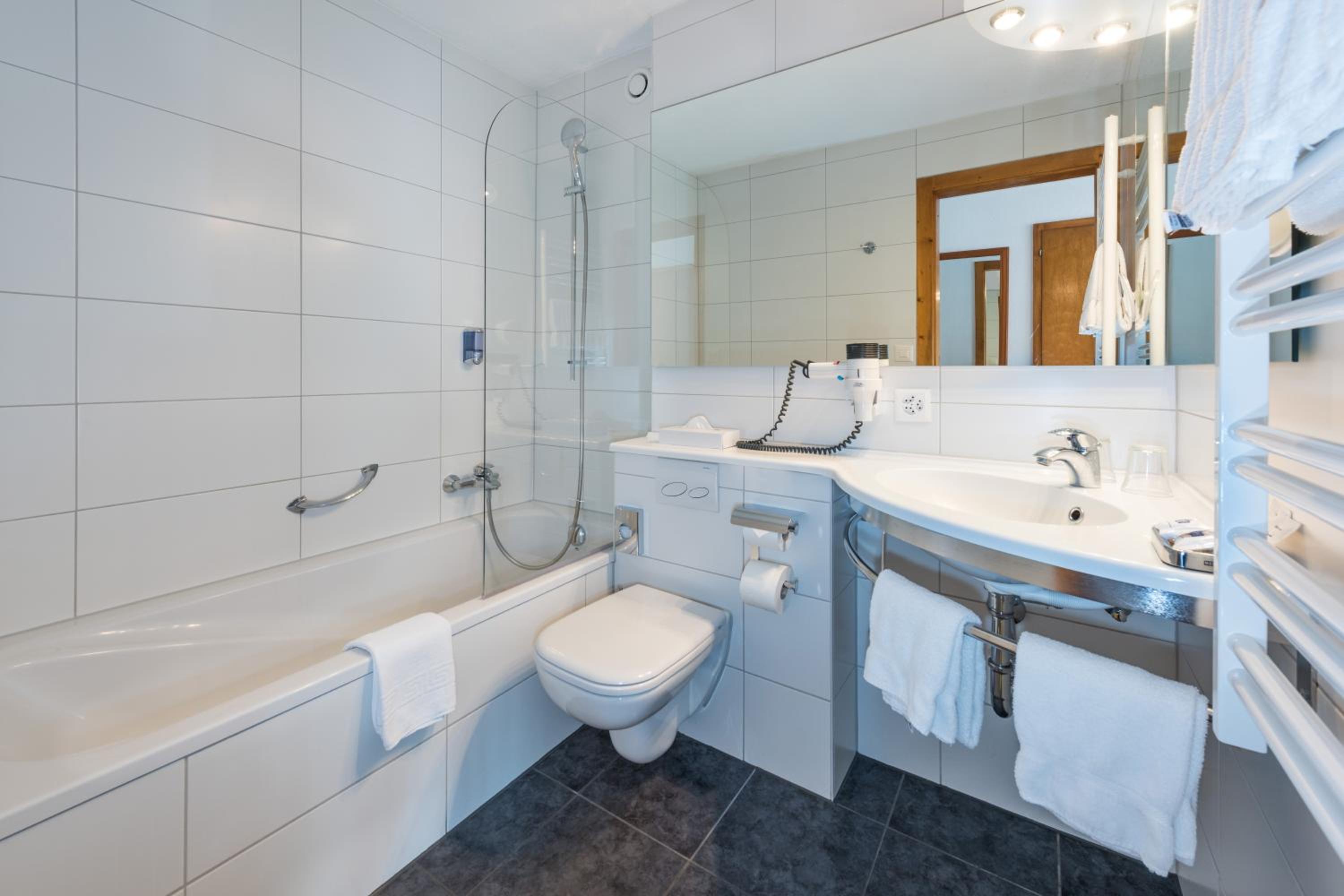 Room, Double Bed, Partial Mountain View, Balcony or Terrace, Hotel Rhodania 9/10