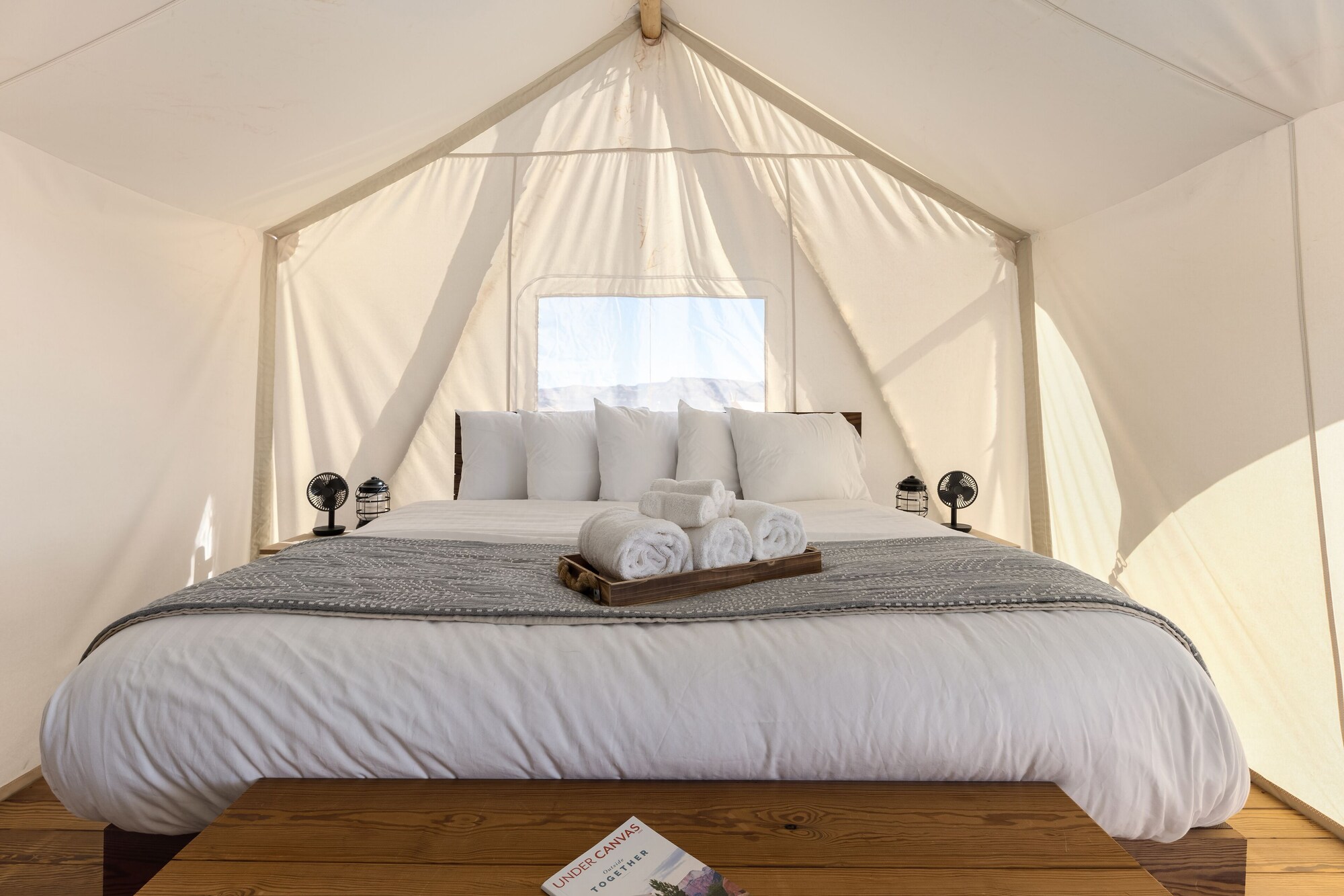 Tent, Suite, King Bed, Private Bathroom, Sofa