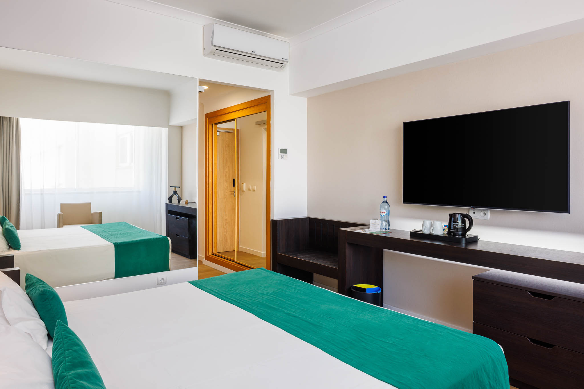 Classic, Single, Double Bed, Land View