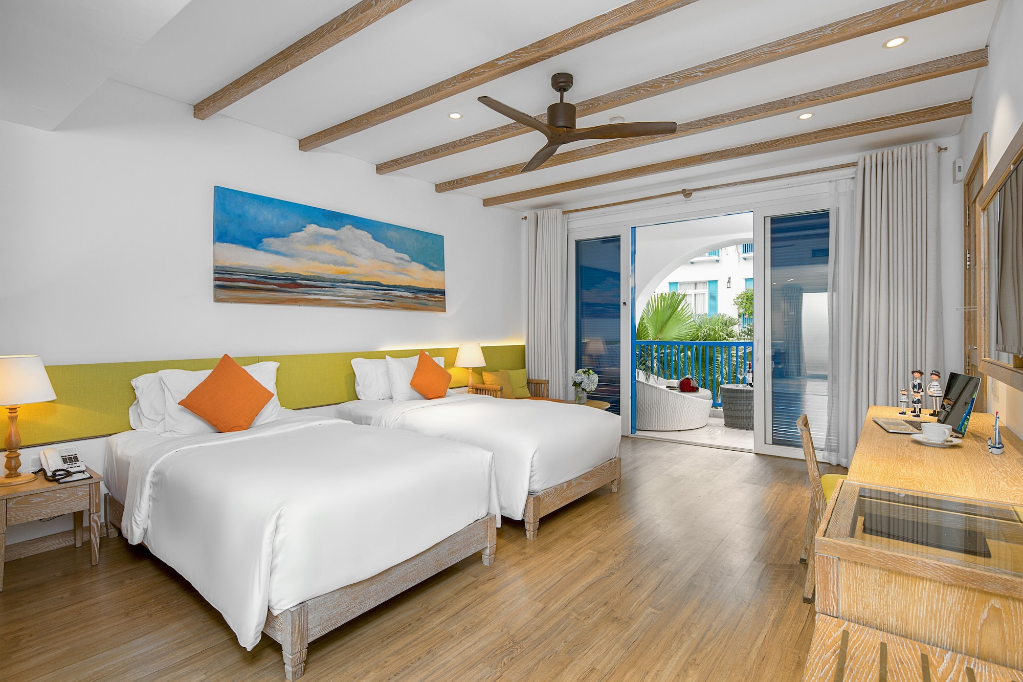 Junior Suite, Twin Beds, Pool View, Balcony, Risemount Premier Resort Danang 3/9