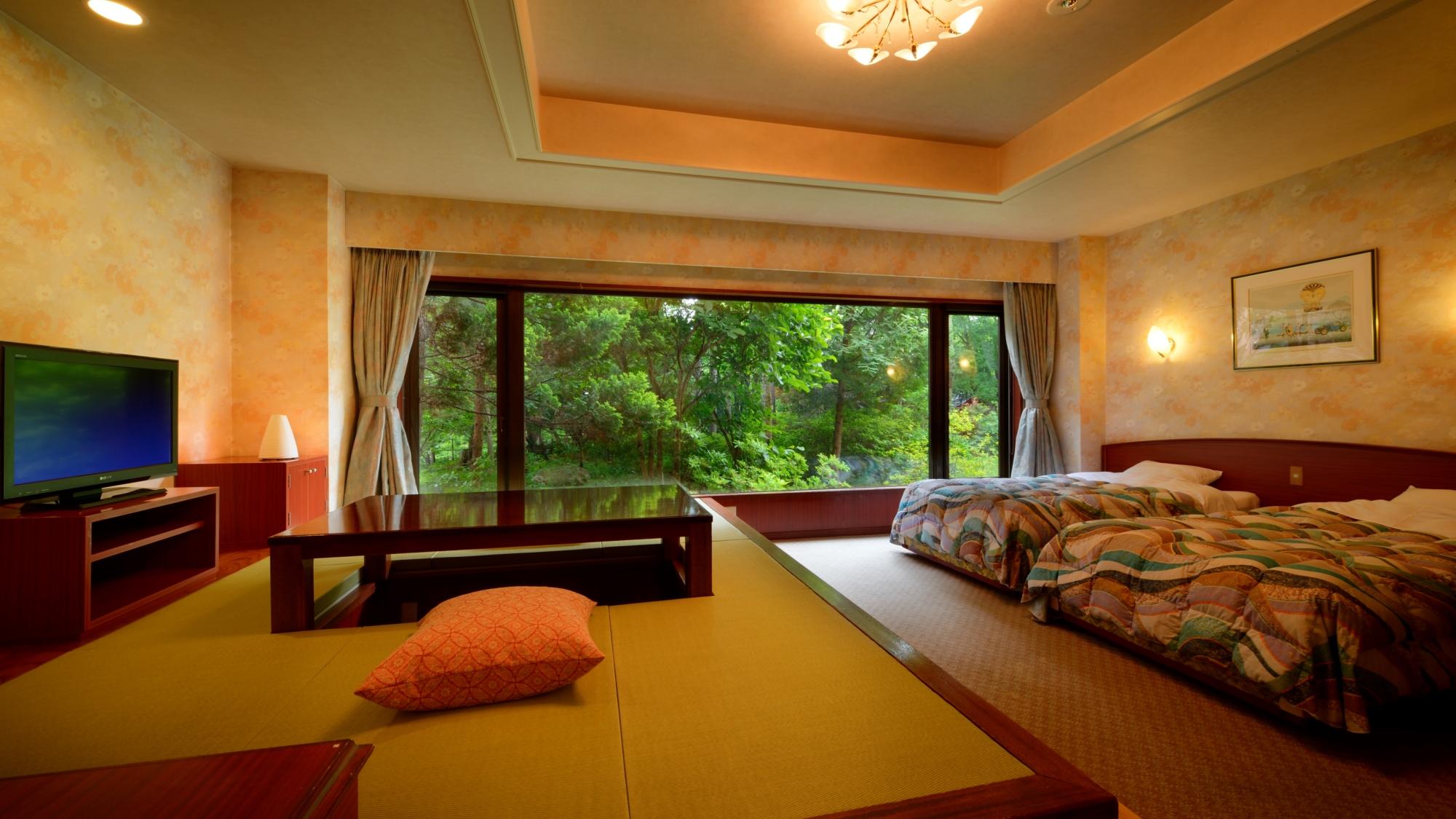 Japanese Western, Special, Private, Twin Beds, Tatami