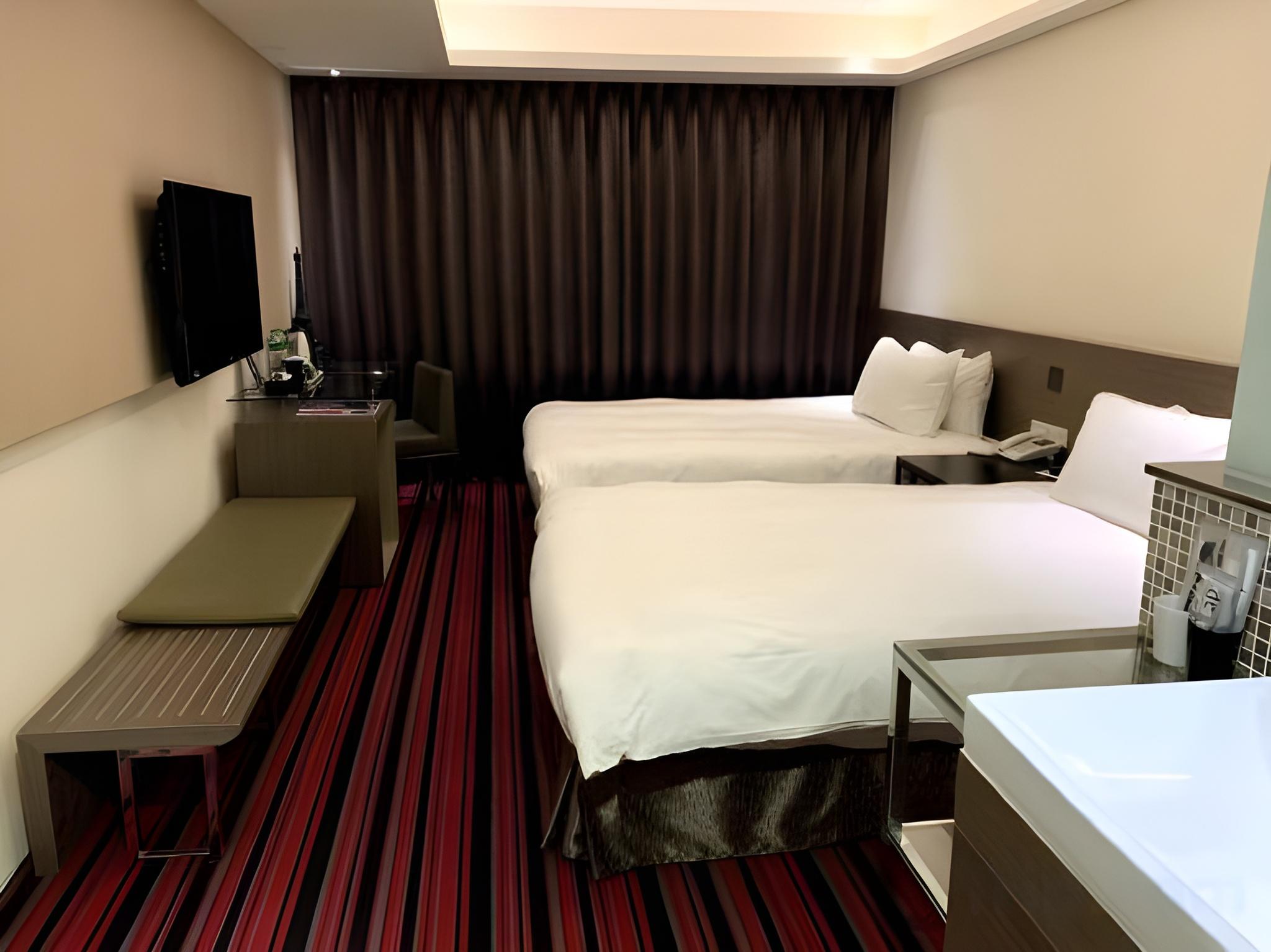 غرفة اقتصادية بسريرين منفصلين، Yeong Chi Business Hotel 2/2