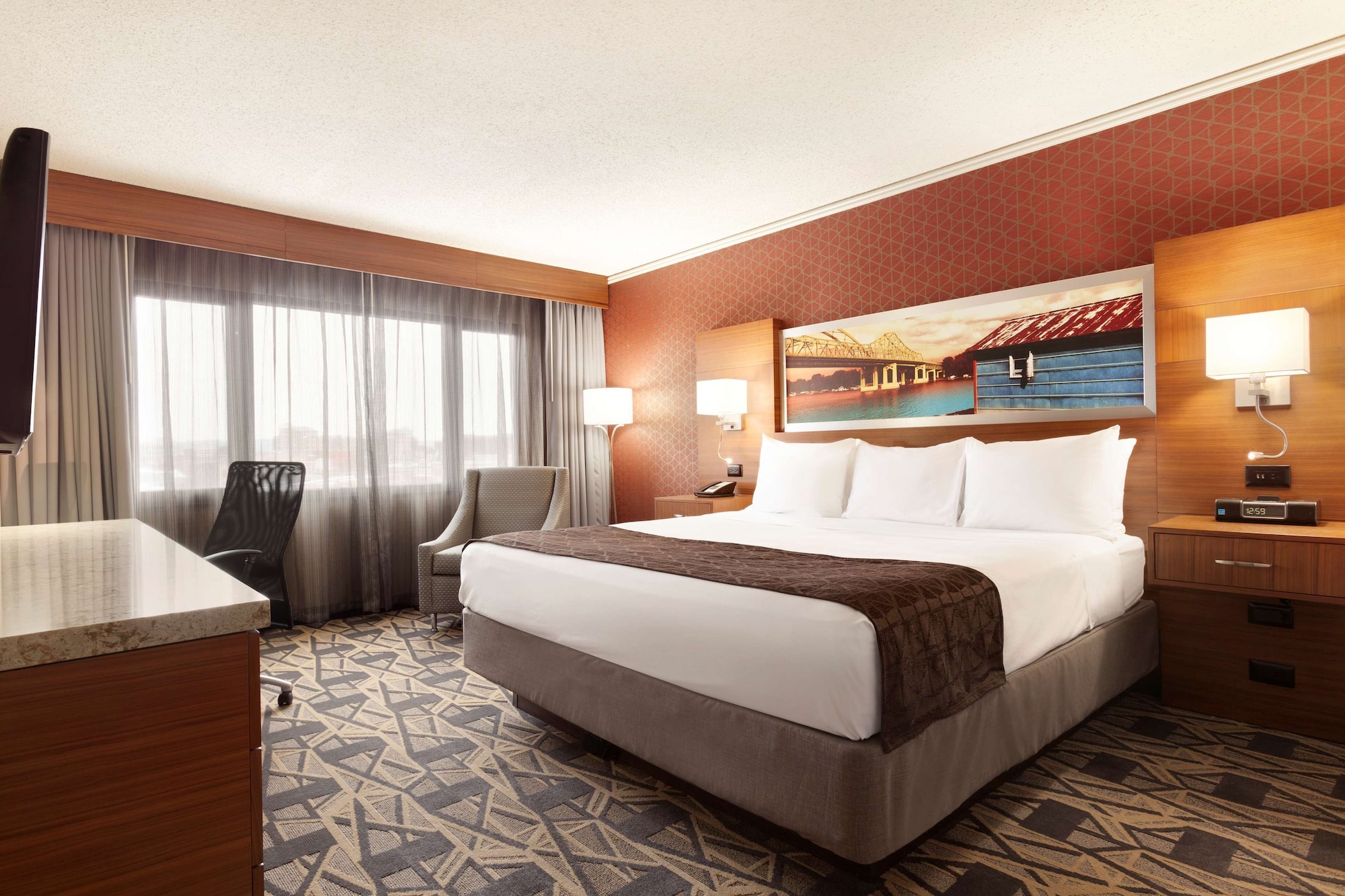 غرفة بسرير كينج، Radisson Hotel La Crosse 7/10