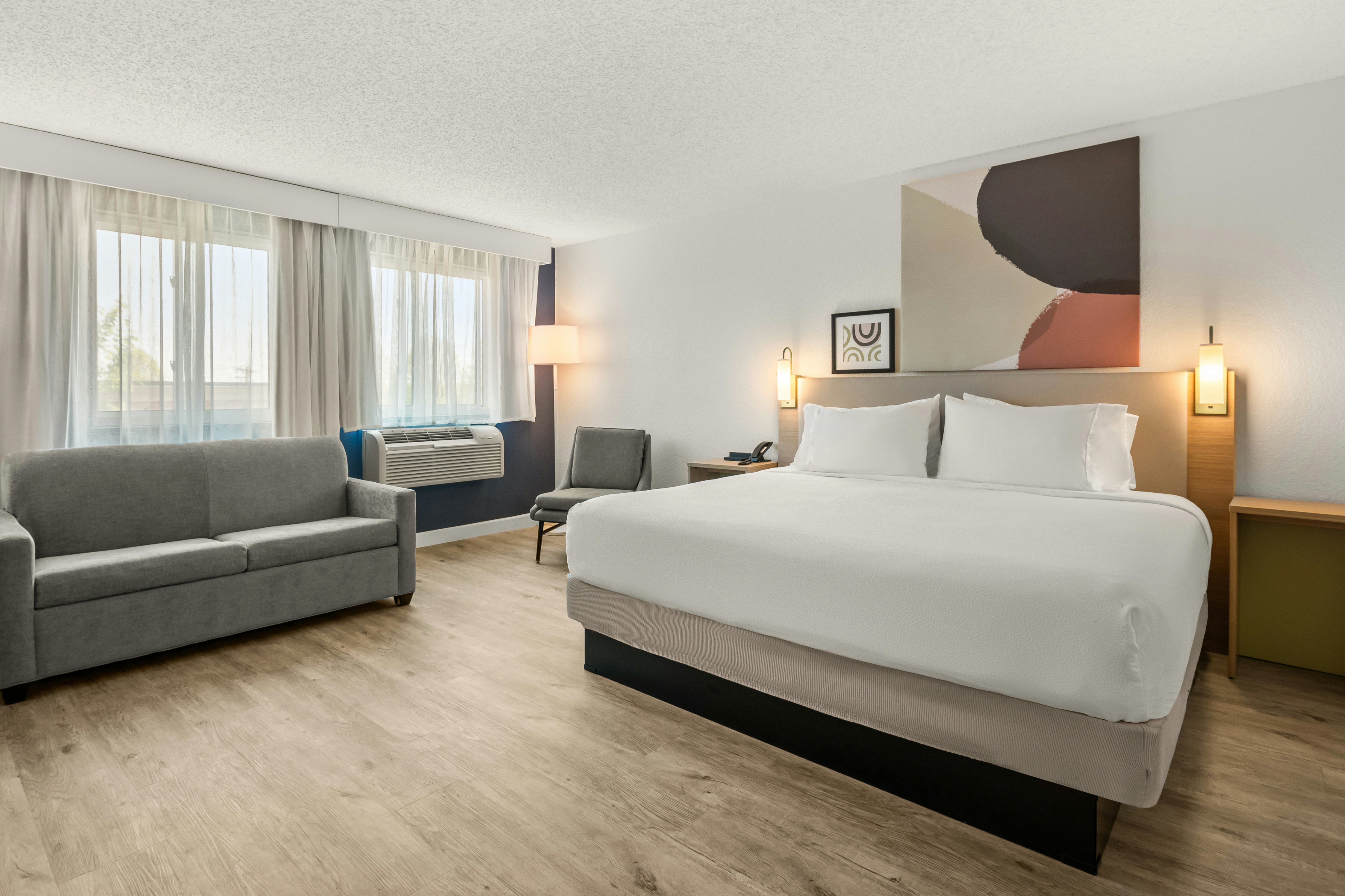 Room, King Bed, Sofa