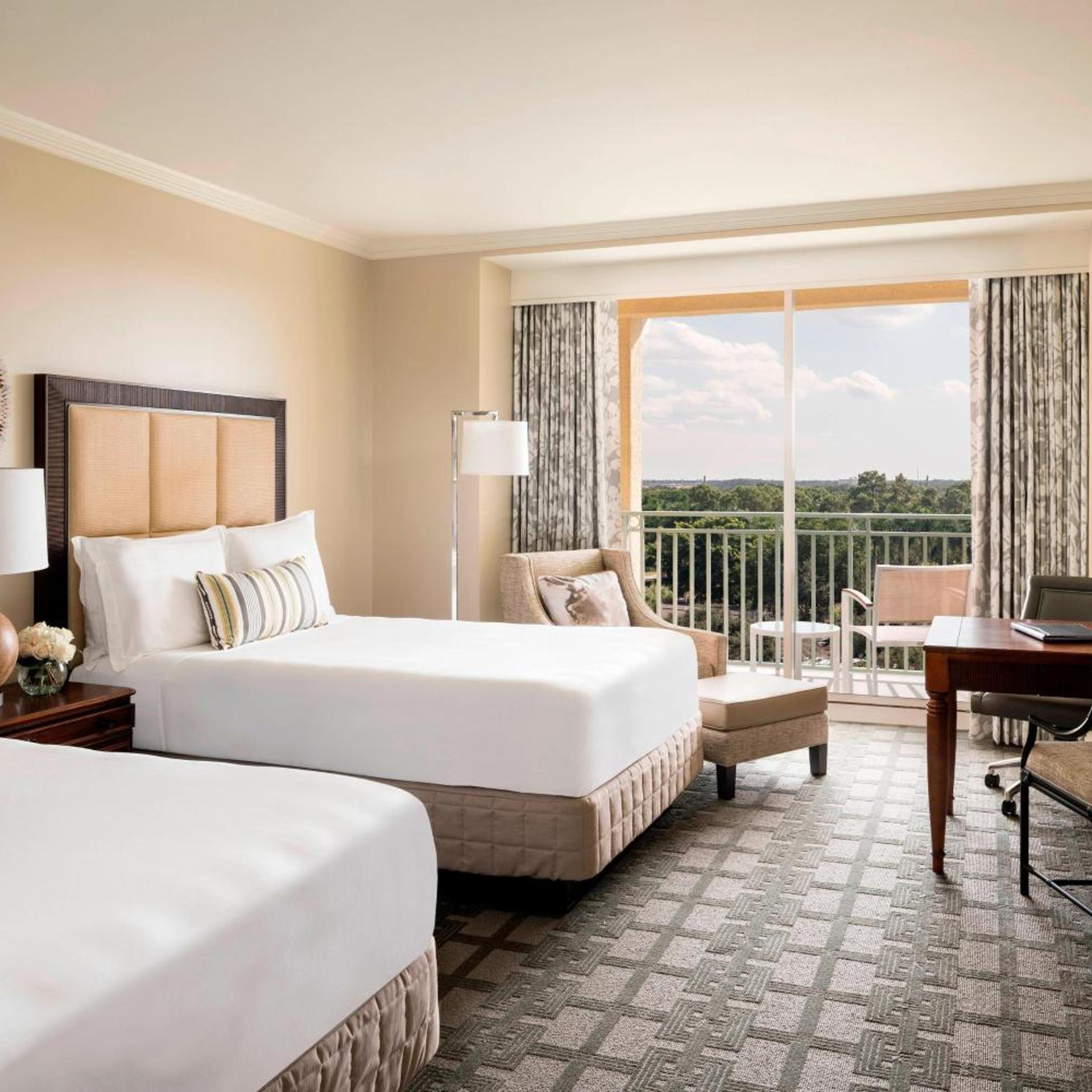 Room, 2 Double Beds, Resort View