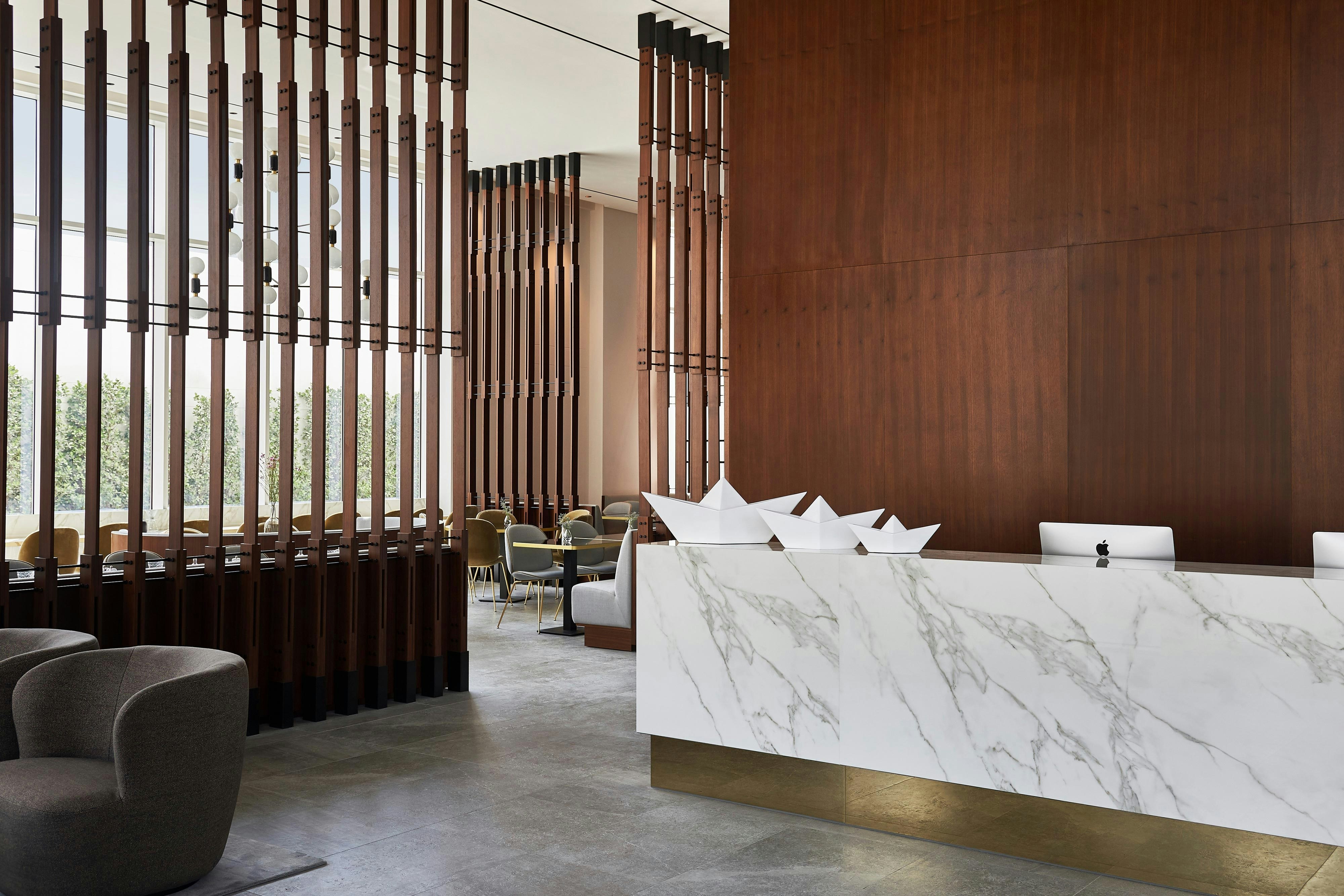 Lobby at Form Hotel, a member of Design Hotels, Dubai, DUBAI