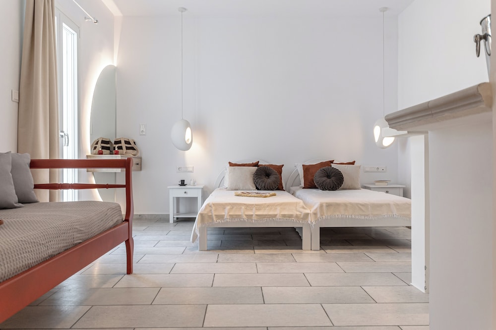 جناح تنفيذي بسريرين منفصلين مع أريكة