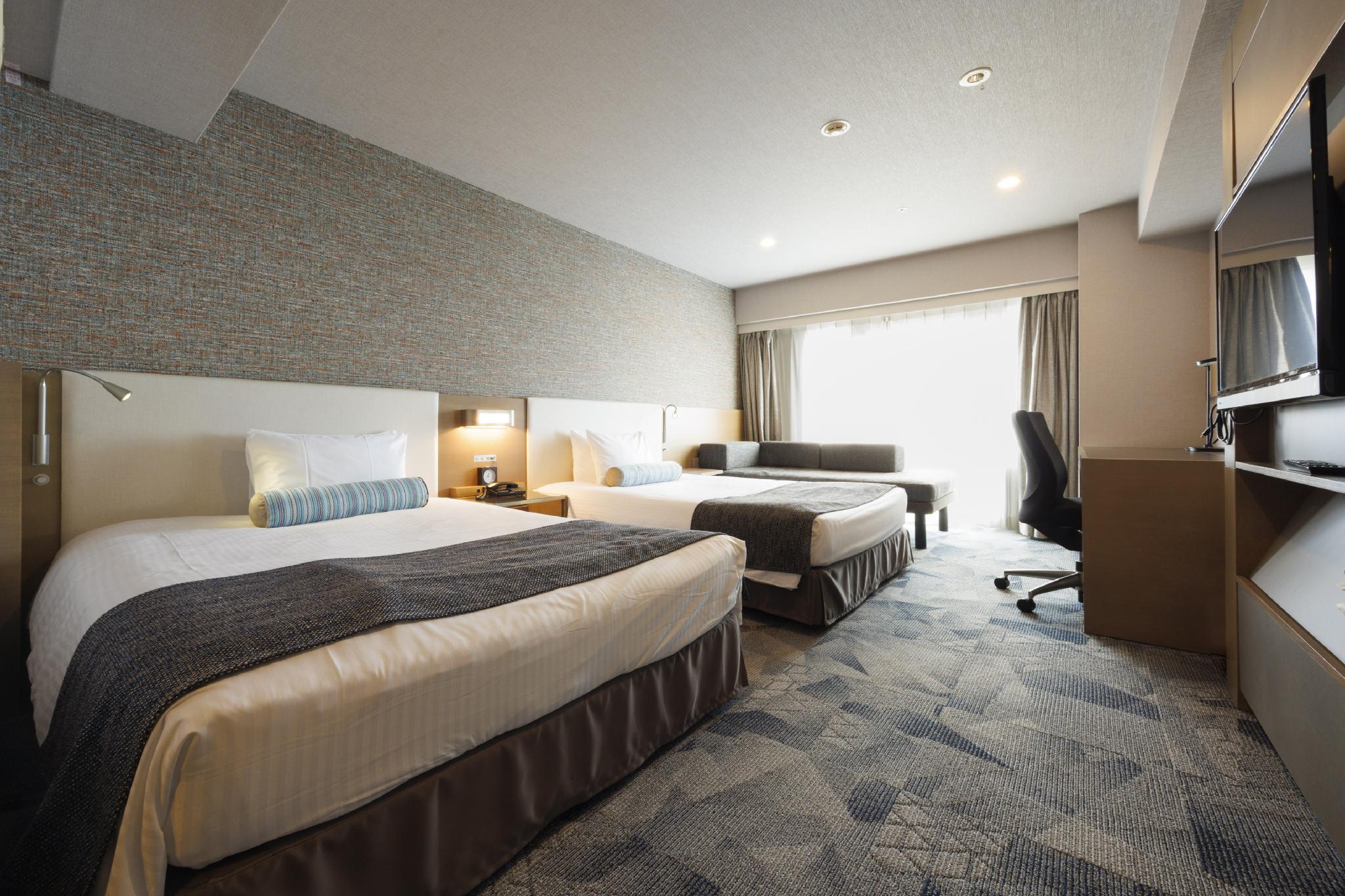 غرفة سوبيريور بسريرين مزدوجين مع أريكة، Hotel Sardonyx Tokyo 1/1