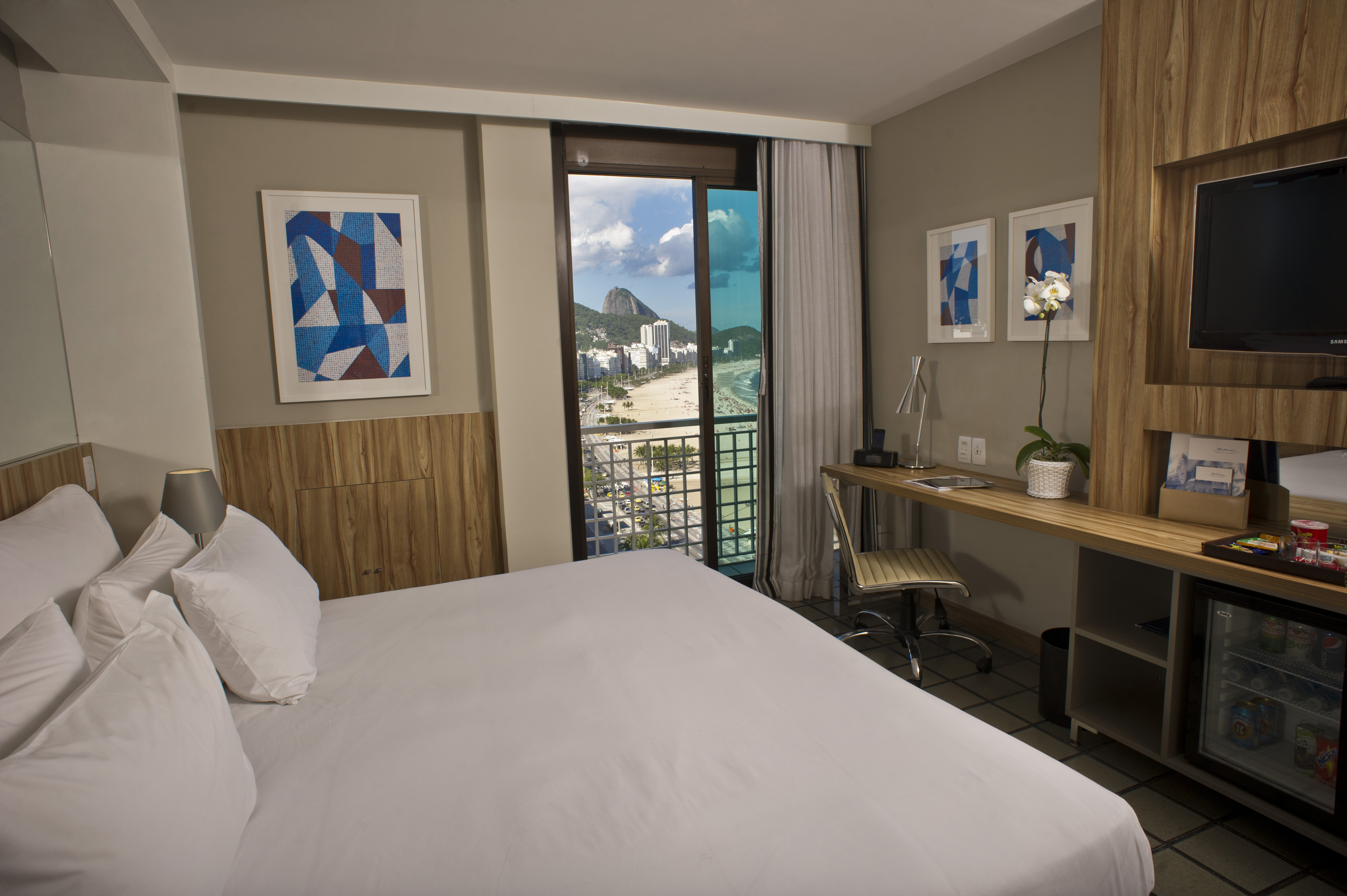 Room, Double Bed, Side Sea View