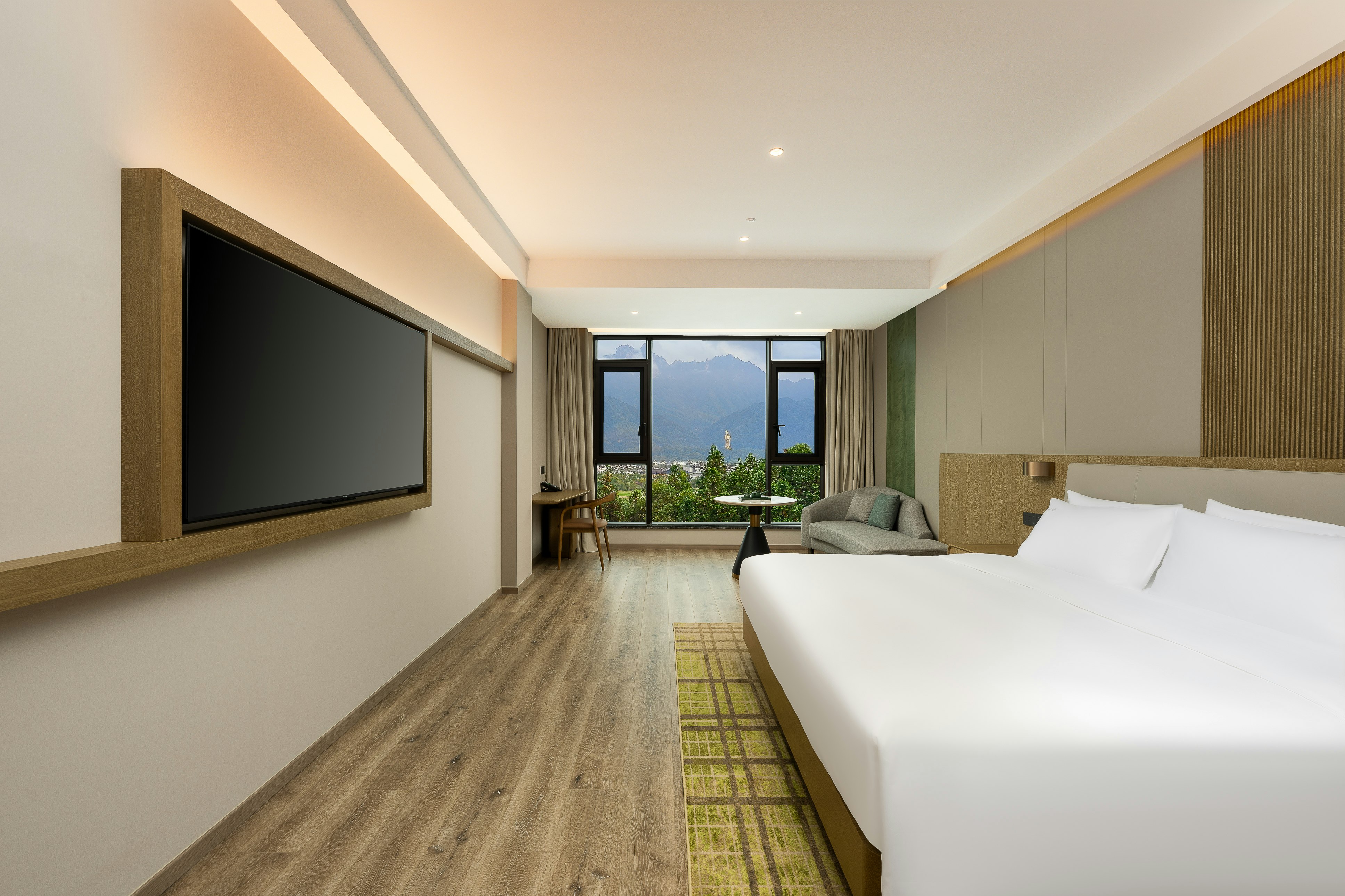 Mountain, Premium, King Bed, Bathtub