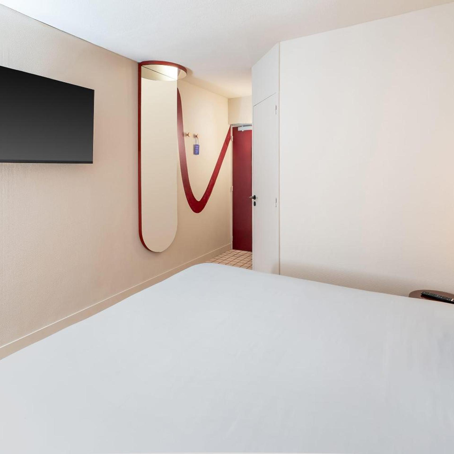 غرفة بسرير كوين بإطلالة على الحديقة، Best Western Hotel du Phare 4/5