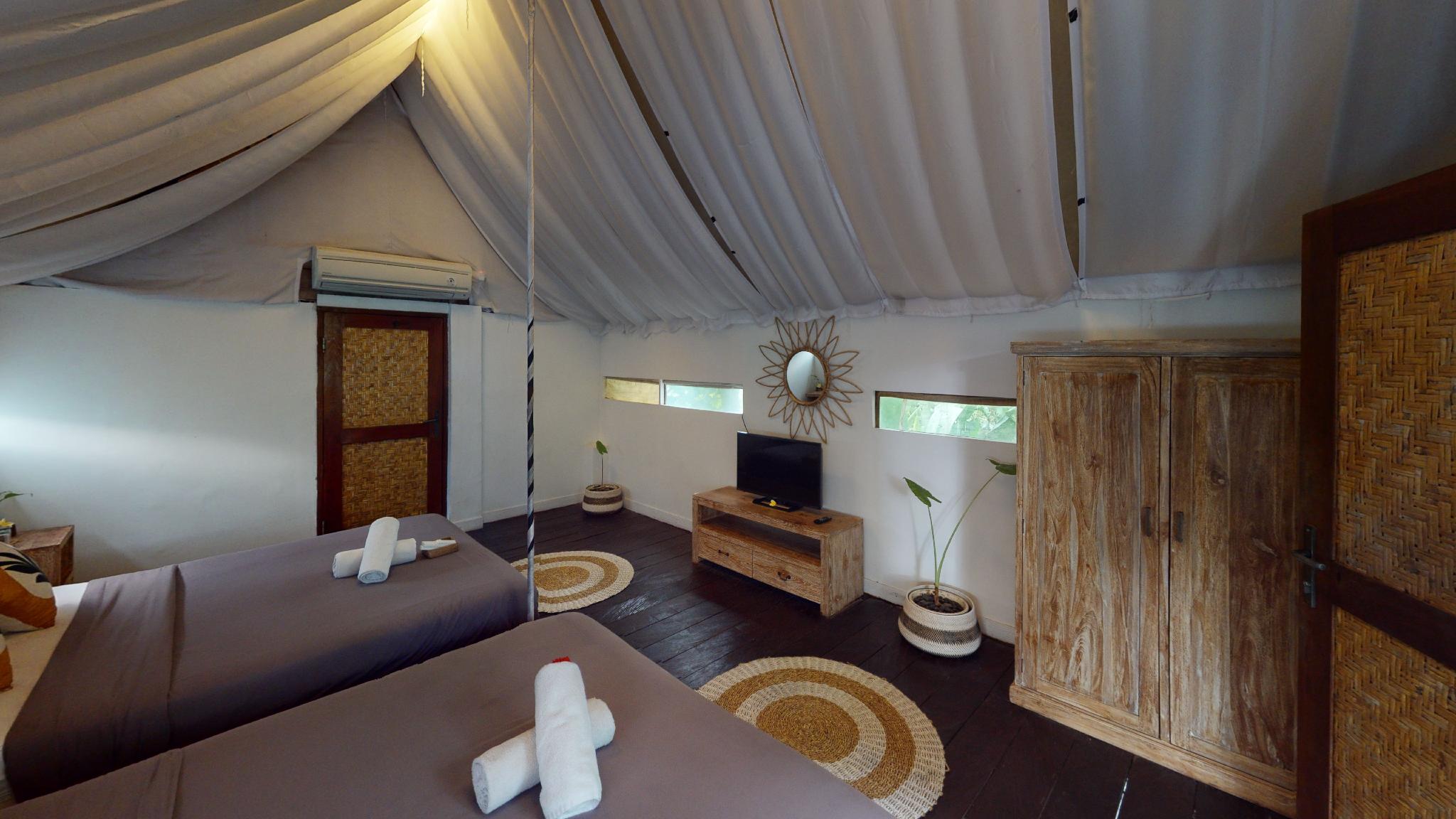 Glamping, 2 Bedrooms, Tent