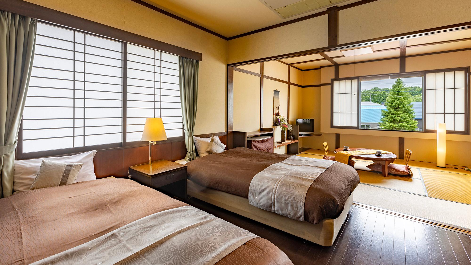 Japanese Western, Deluxe, City Side, Outdoor Bath