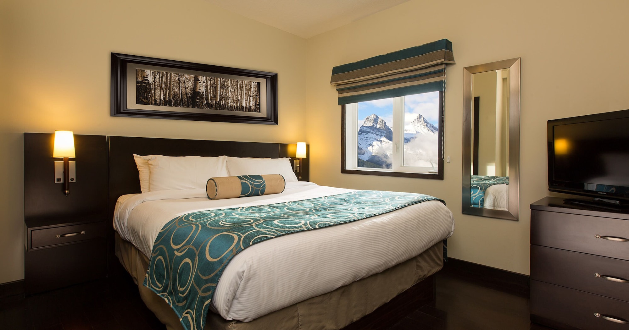 جناح بسرير كينج وسرير كوين بغرفتي نوم، Grande Rockies Resort Bellstar Hotels Resorts 5/9